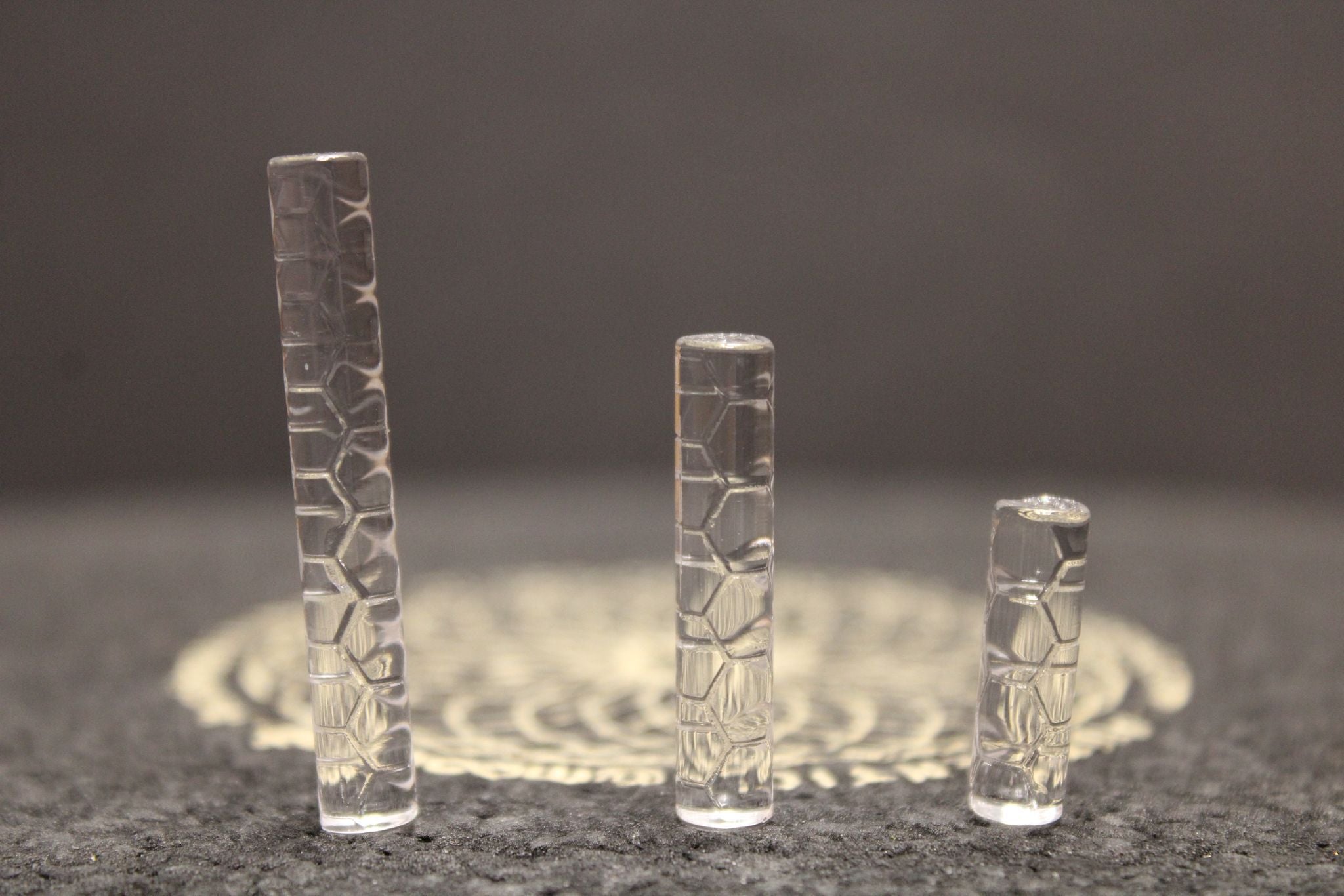 Vollquarz Pillar Set