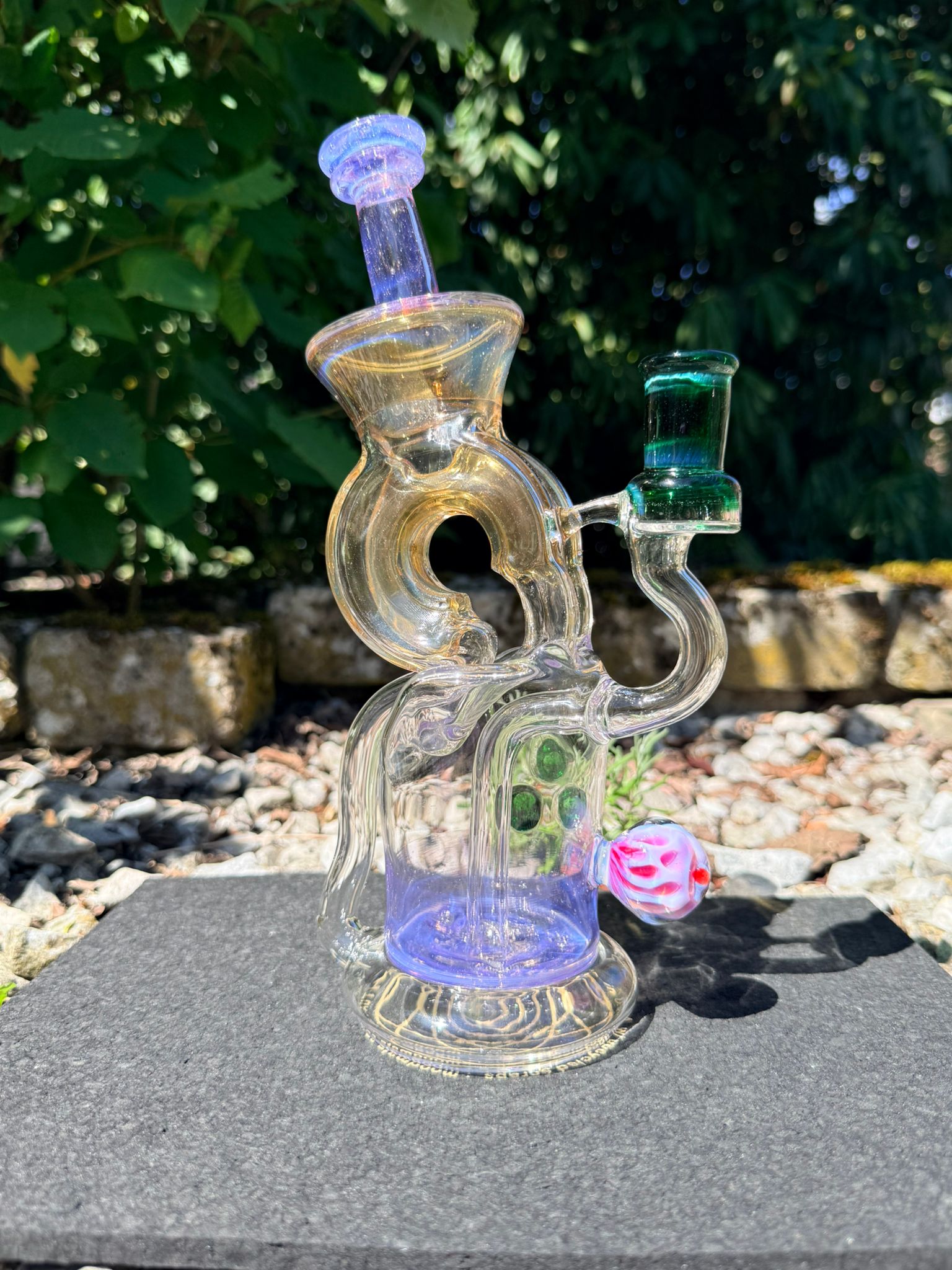 GURN Glass Hybrid Recycler (Bubbler × JoJo Recycler)