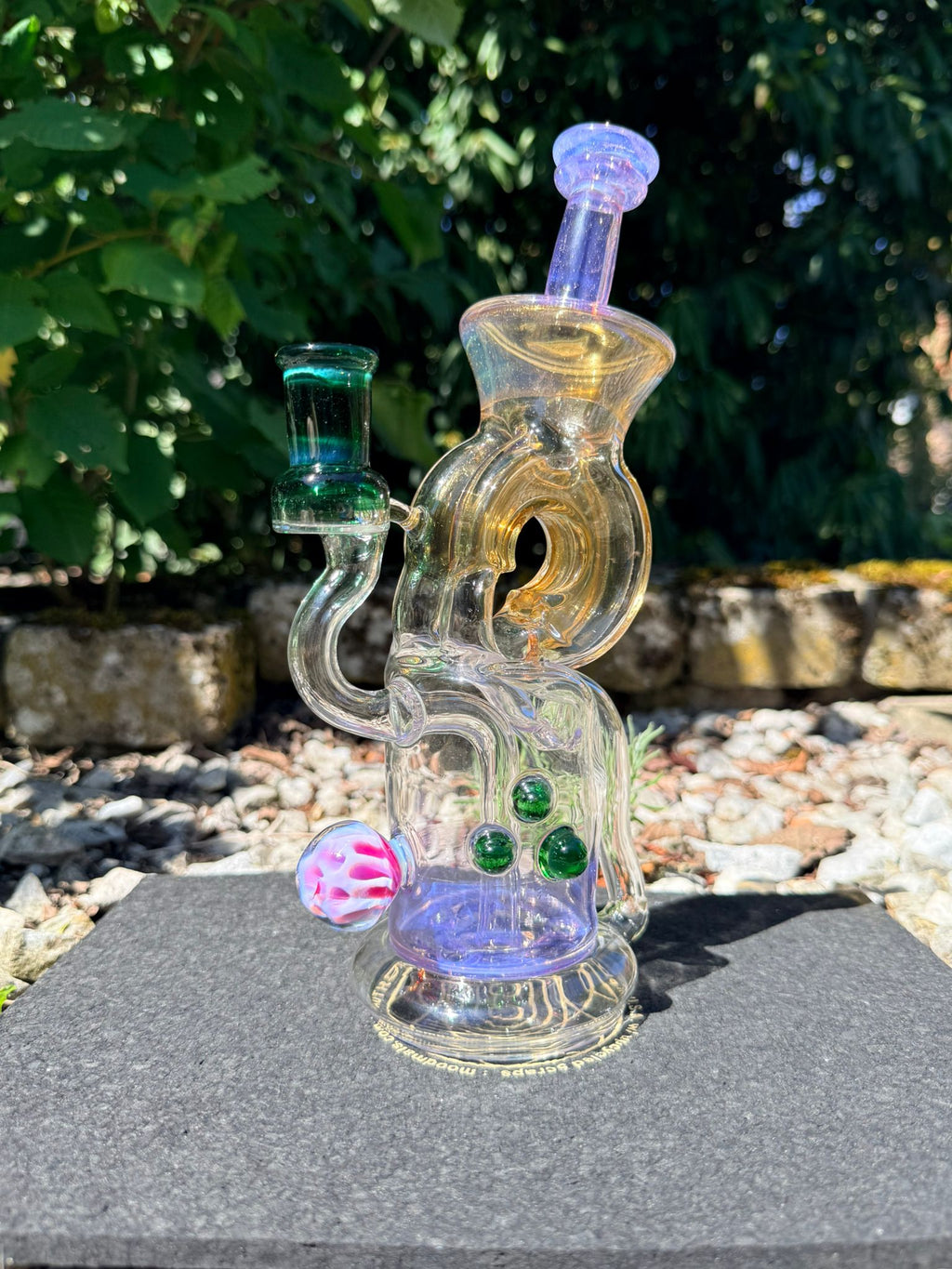 GURN Glass Hybrid Recycler (Bubbler × JoJo Recycler)