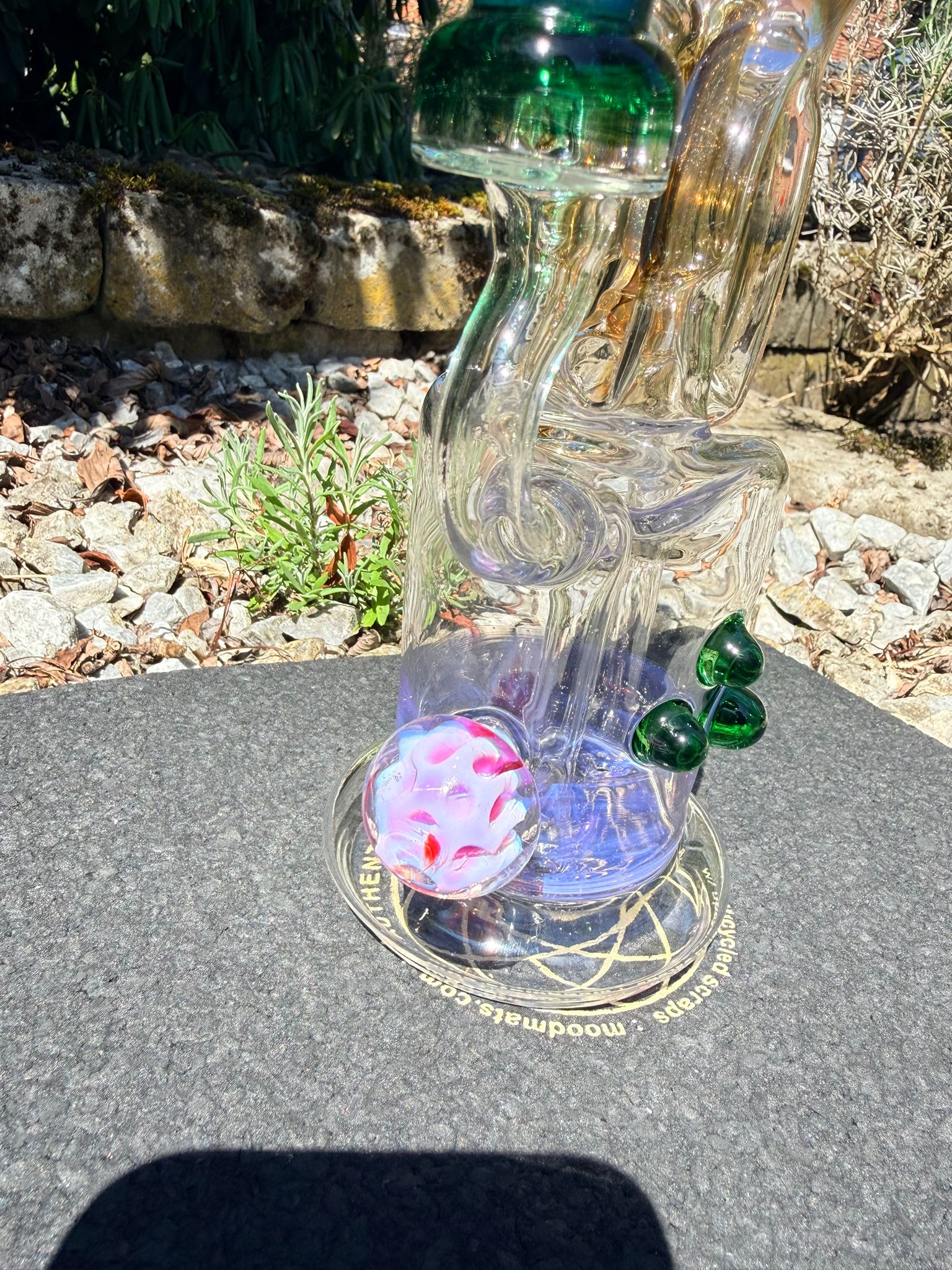 GURN Glass Hybrid Recycler (Bubbler × JoJo Recycler)