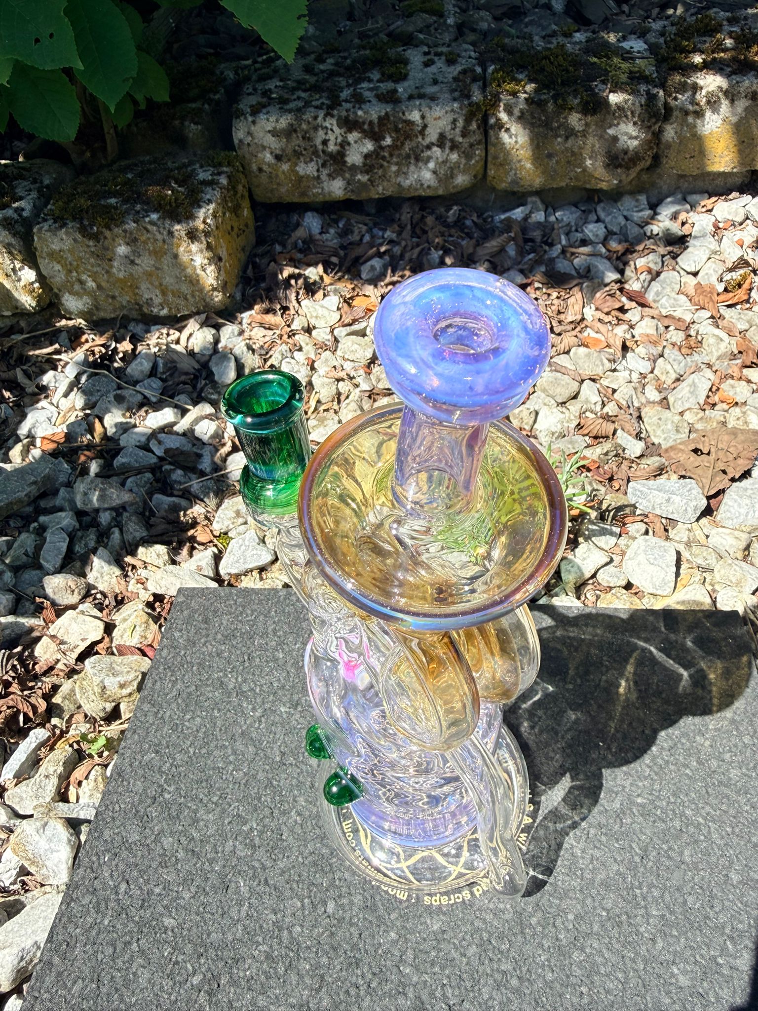 GURN Glass Hybrid Recycler (Bubbler × JoJo Recycler)