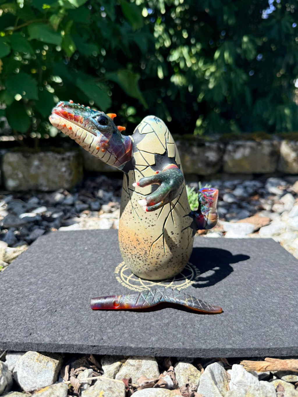 Raptor Hatchling – Handgefertigtes Art Piece