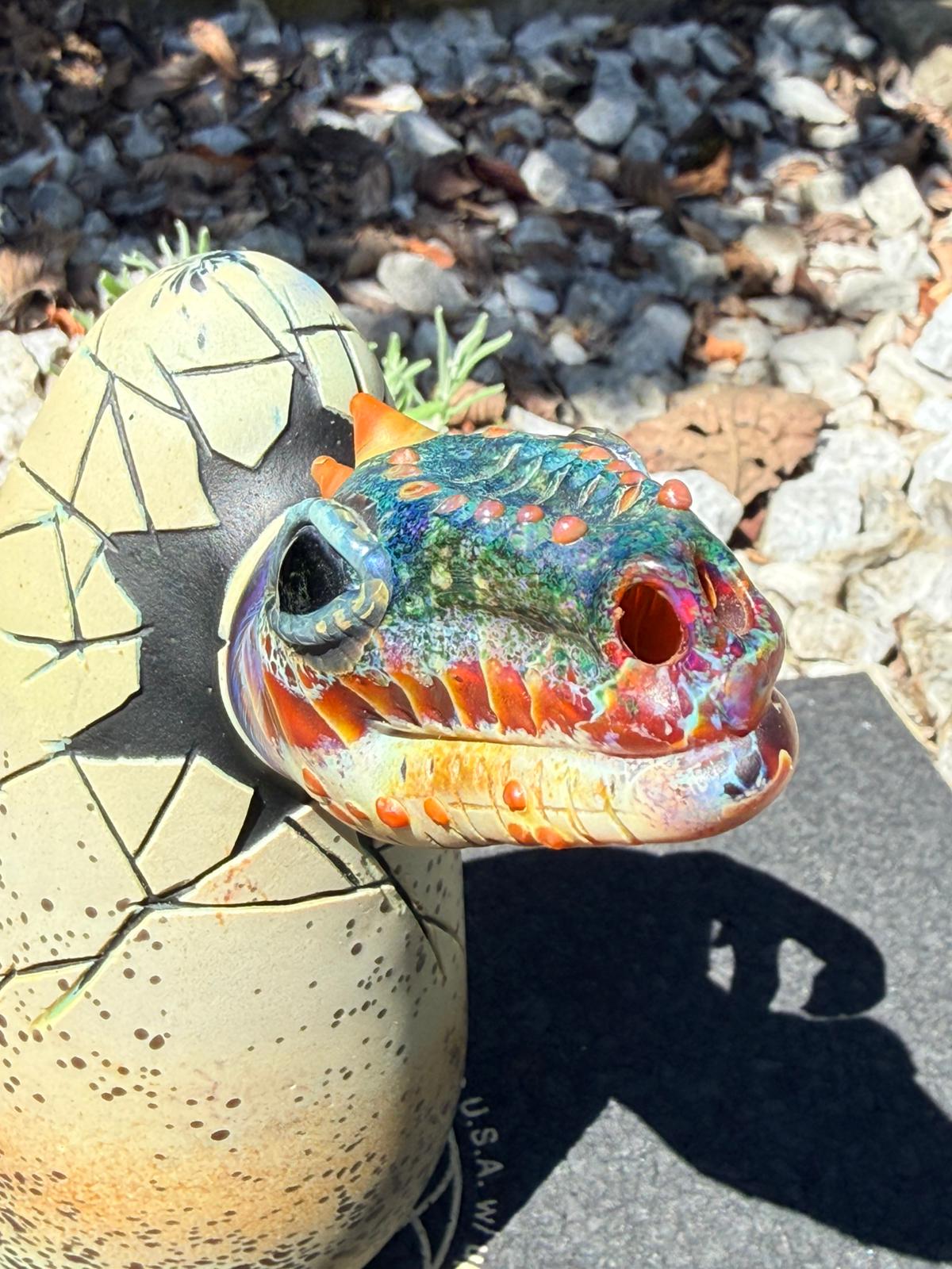 Raptor Hatchling – Handgefertigtes Art Piece