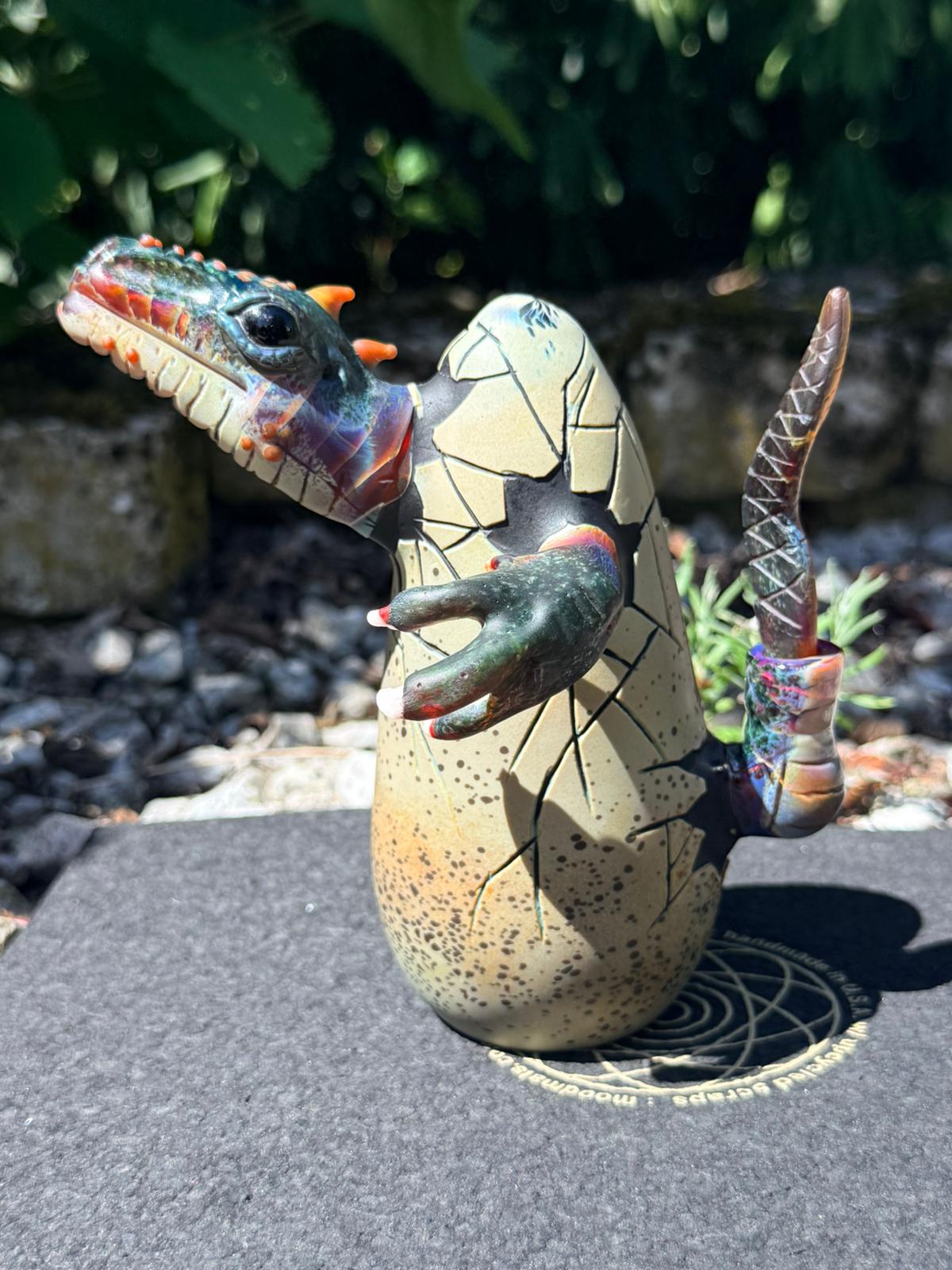 Raptor Hatchling – Handgefertigtes Art Piece