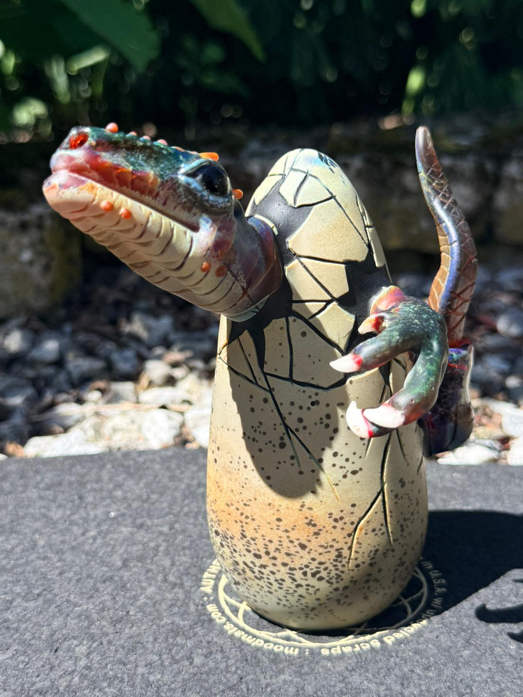 Raptor Hatchling – Handgefertigtes Art Piece
