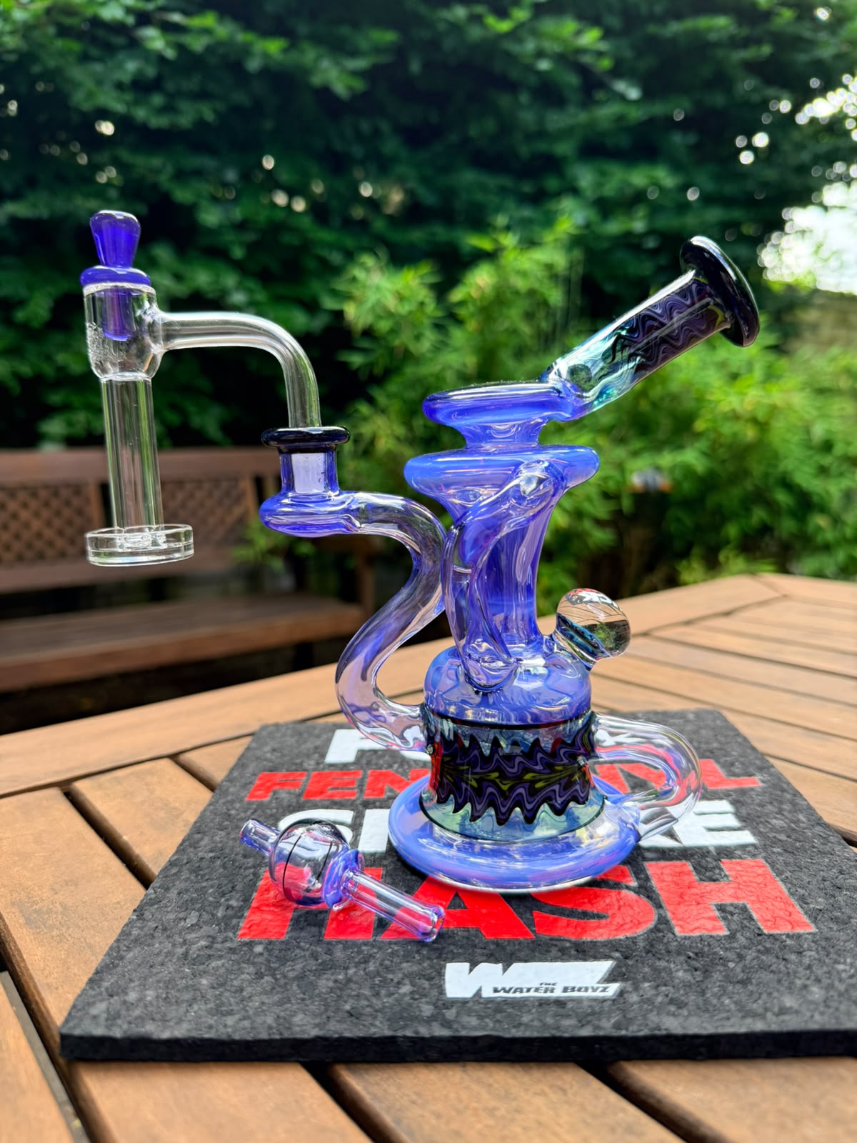 Andy G Recycler – Electric Blue Linework Edition