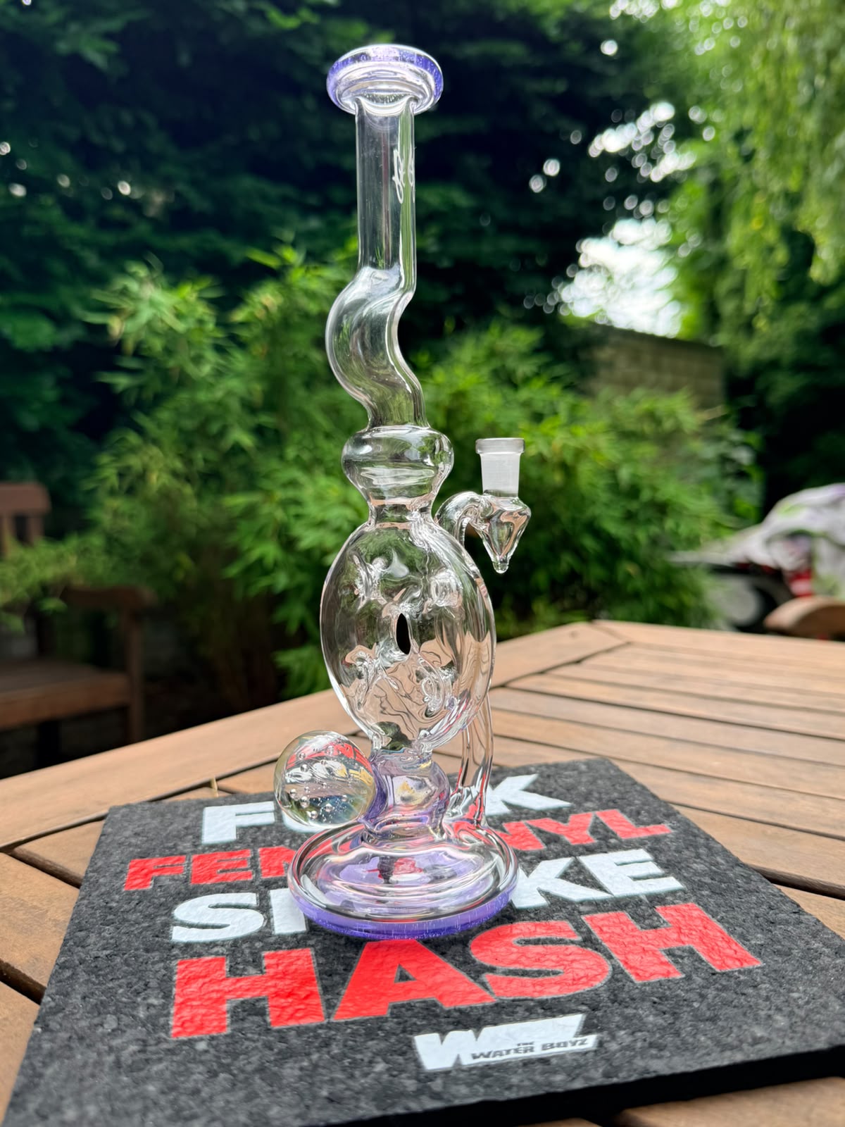 OJ Flames Swiss Perc Rig (Large)
