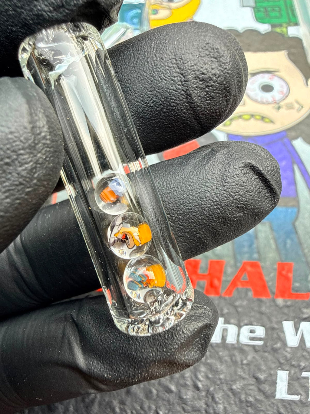 Steve H – Simpsons Tip (Clear, 3 Pearls)