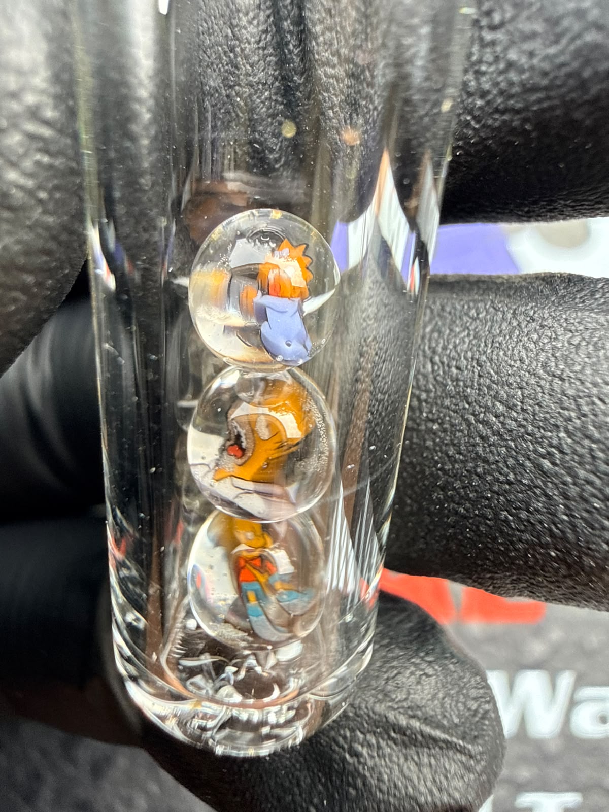 Steve H – Simpsons Tip (Clear, 3 Pearls)