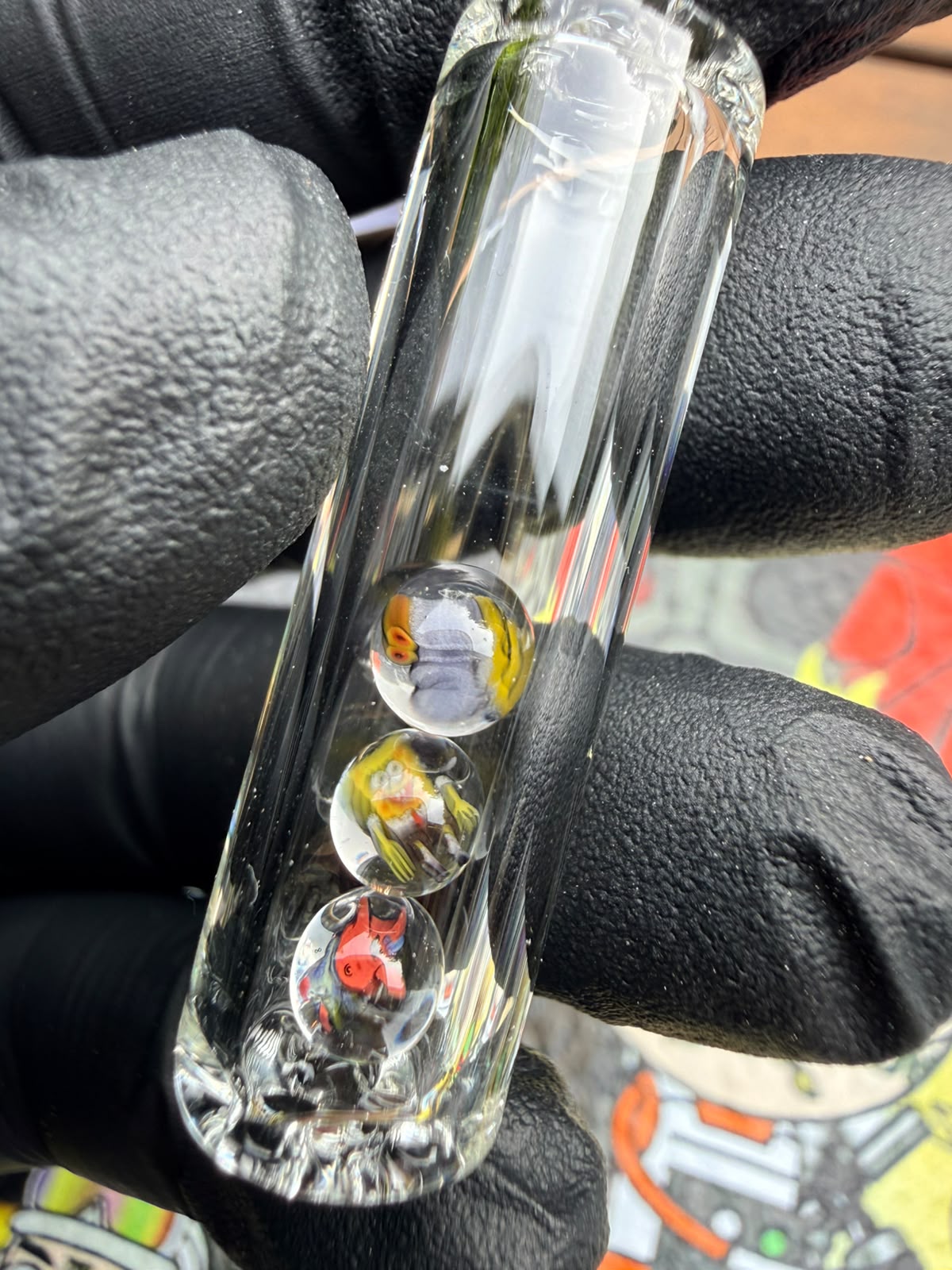 Steve H – SpongeBob Tip (Clear, 3 Pearls)