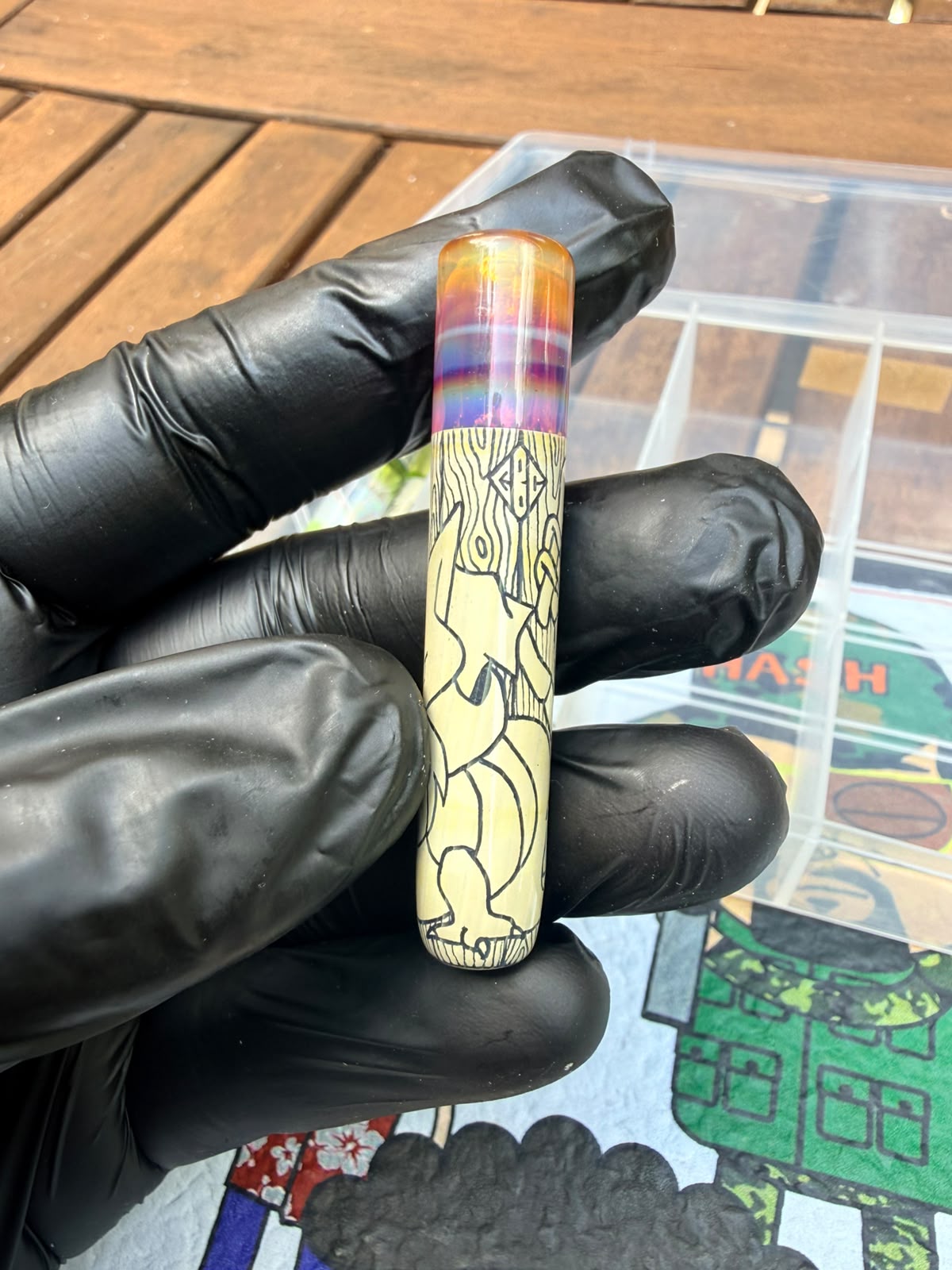 Kadabra Glasfilter-Tip von Glass by Gink