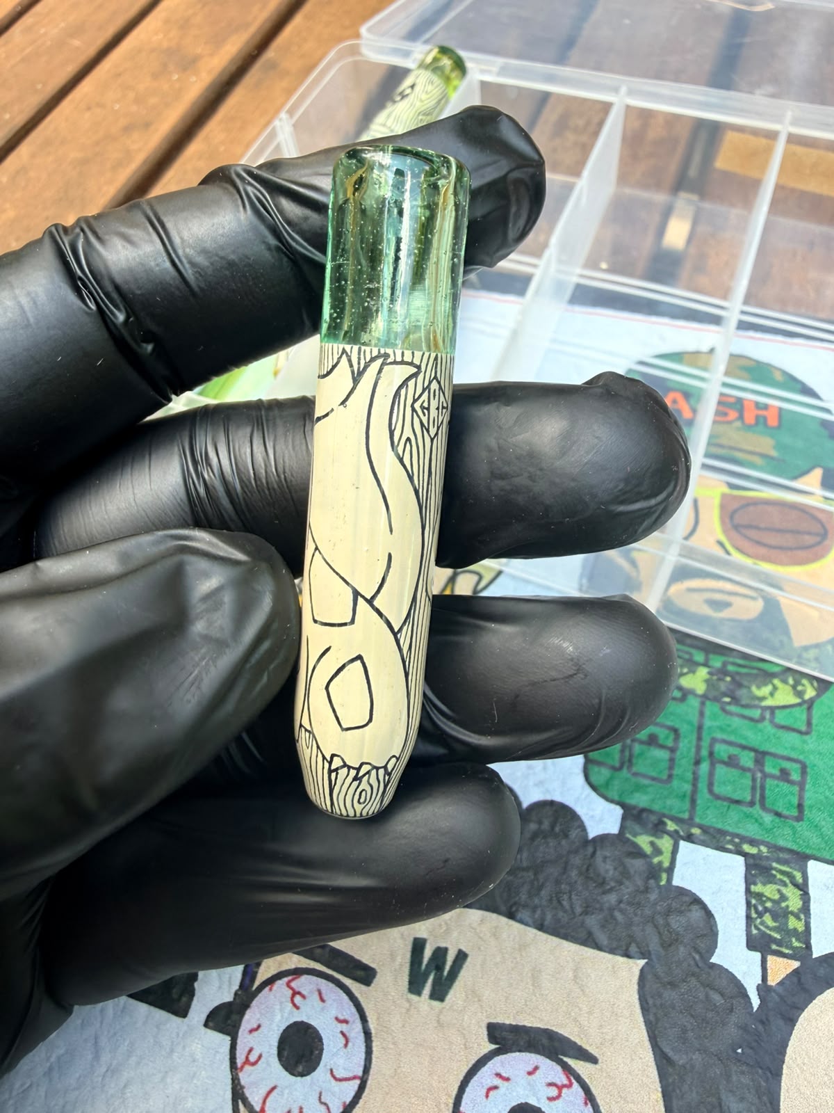 Bisasam Glasfilter-Tip von Glass by Gink