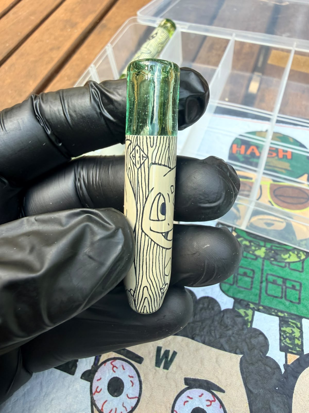 Bisasam Glasfilter-Tip von Glass by Gink