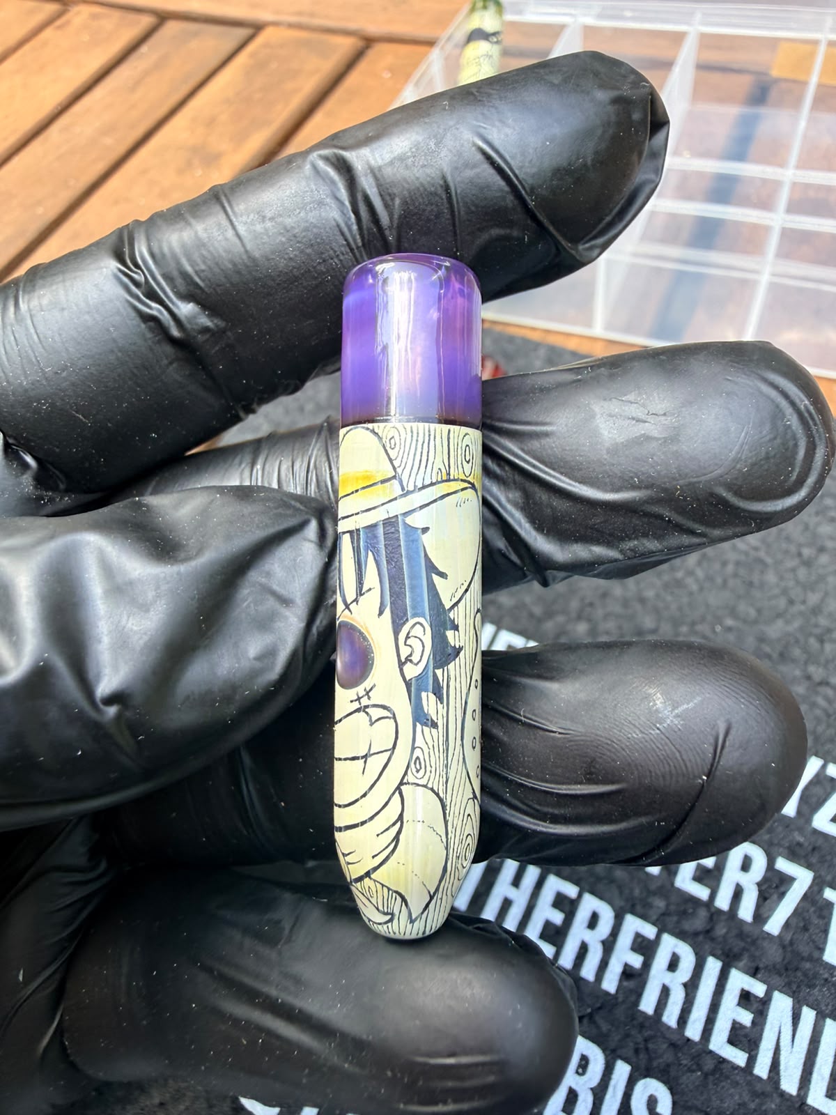 Cowboy Ruffy Glasfilter-Tip von Glass by Gink