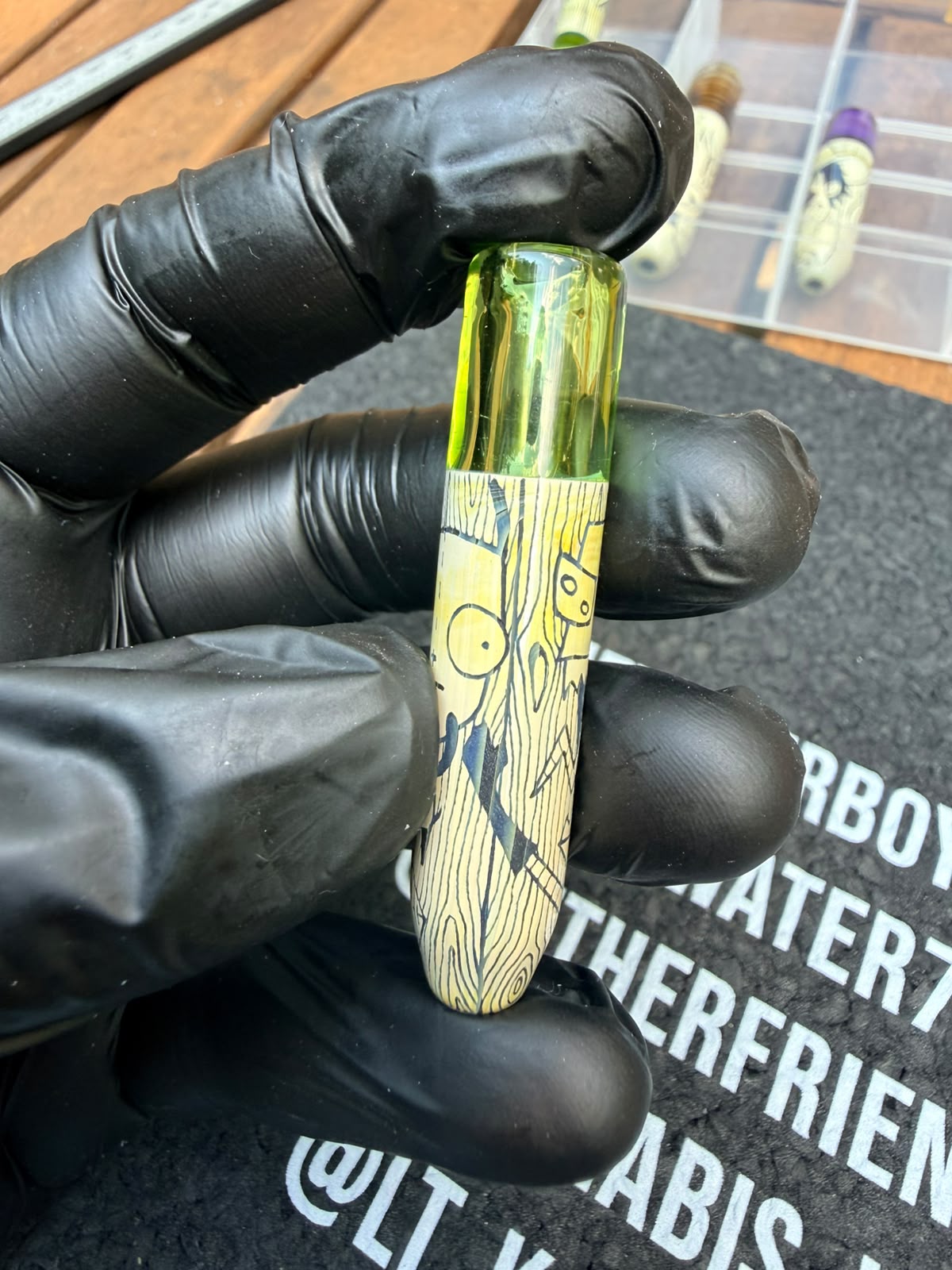 Invader Zim Glasfilter-Tip von Glass by Gink