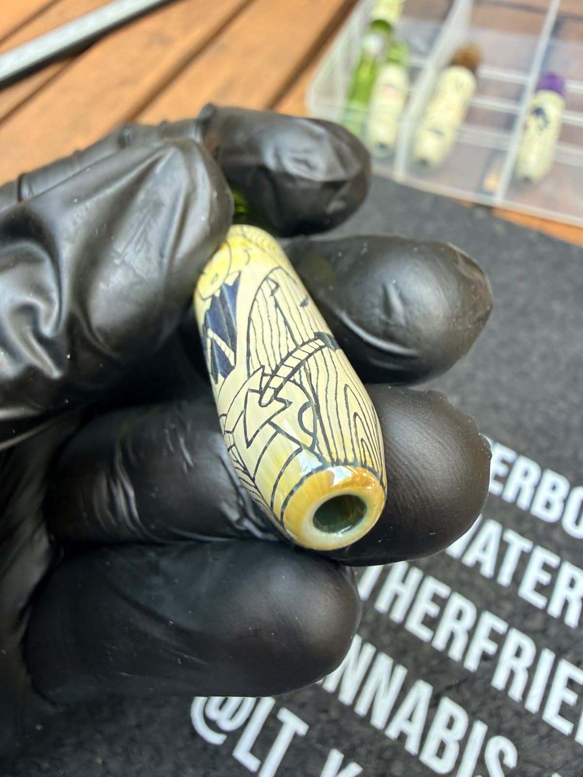 Invader Zim Glasfilter-Tip von Glass by Gink
