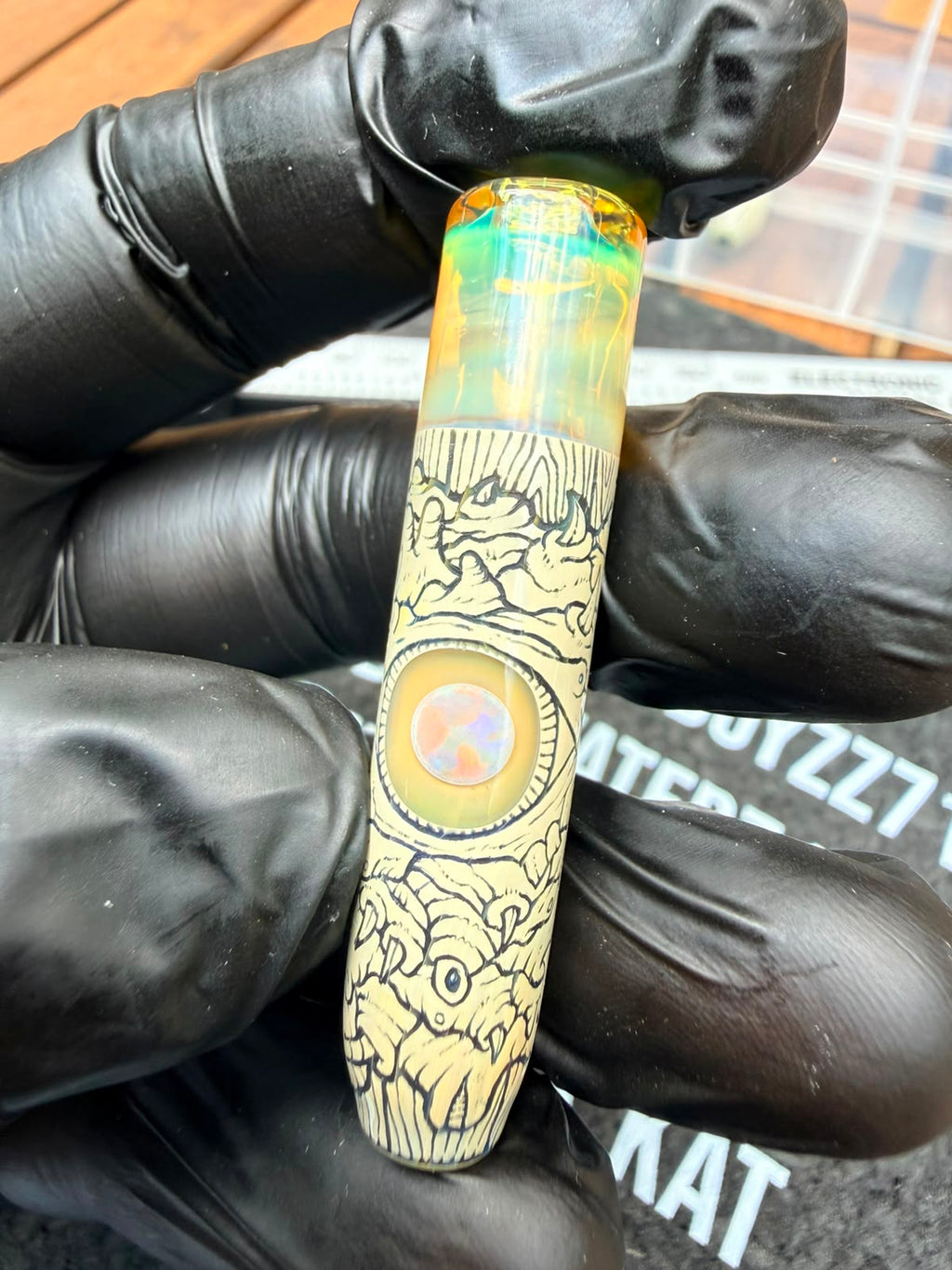 Glass by Gink - Cyclops Monster Glasfilter-Tip mit Opalauge