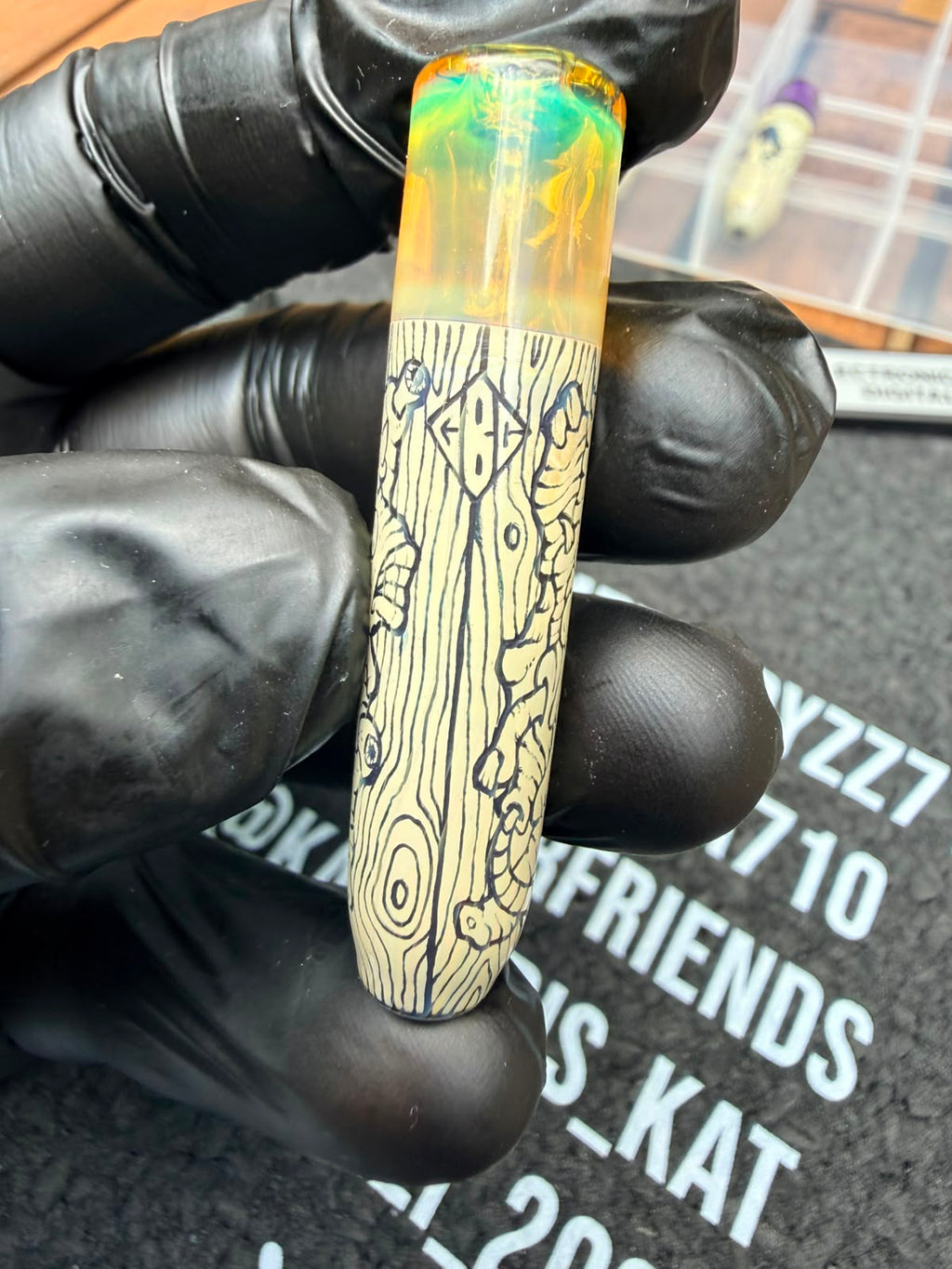 Glass by Gink - Cyclops Monster Glasfilter-Tip mit Opalauge