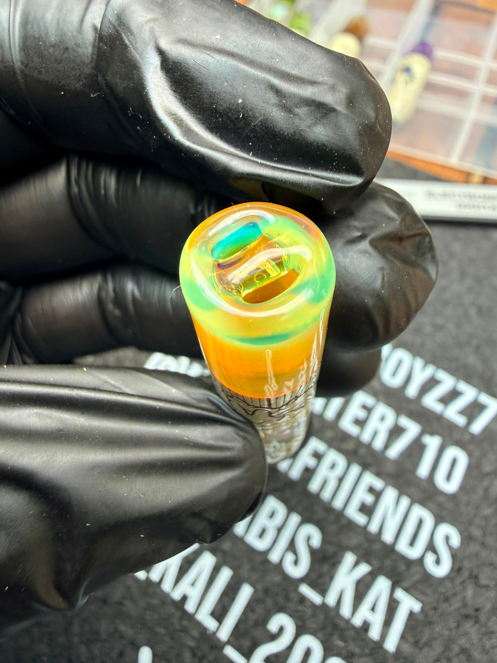 Glass by Gink - Cyclops Monster Glasfilter-Tip mit Opalauge