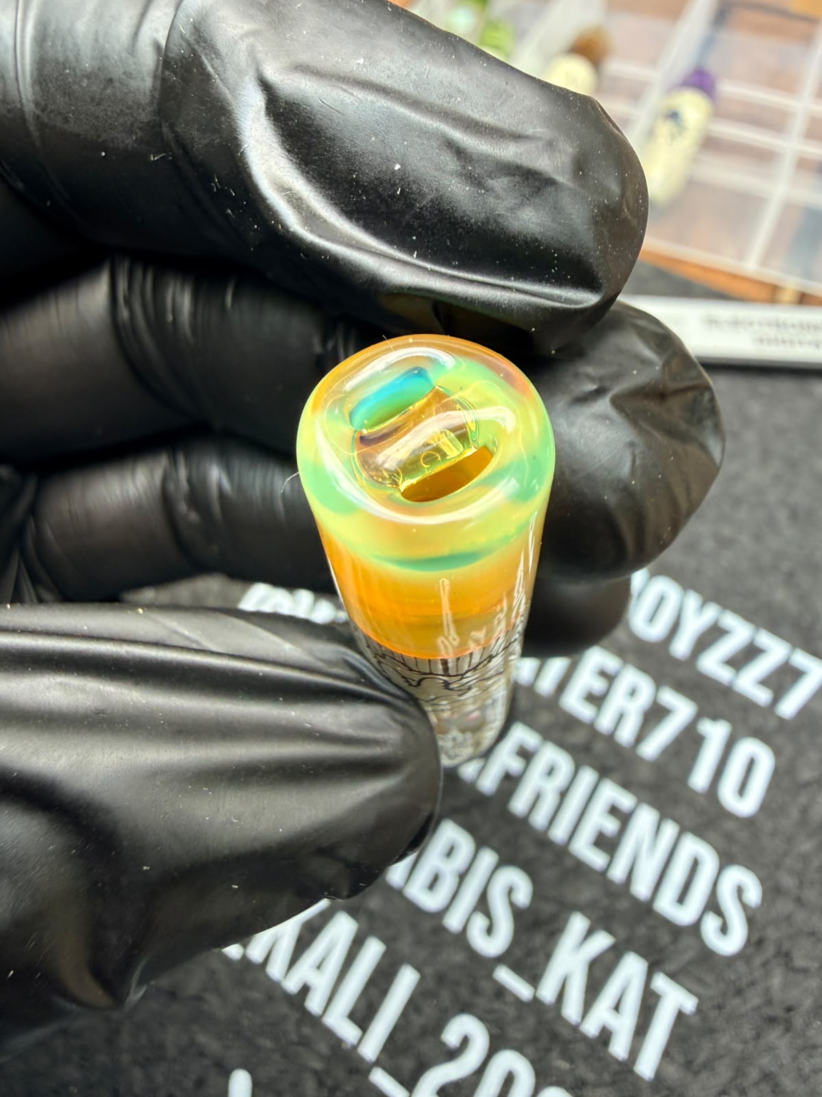 Glass by Gink - Cyclops Monster Glasfilter-Tip mit Opalauge
