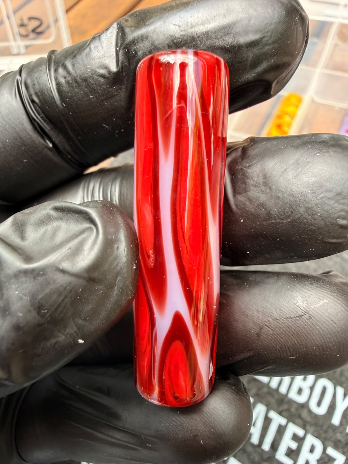 The Shack Glass - Ruby Red Glasfilter-Tip