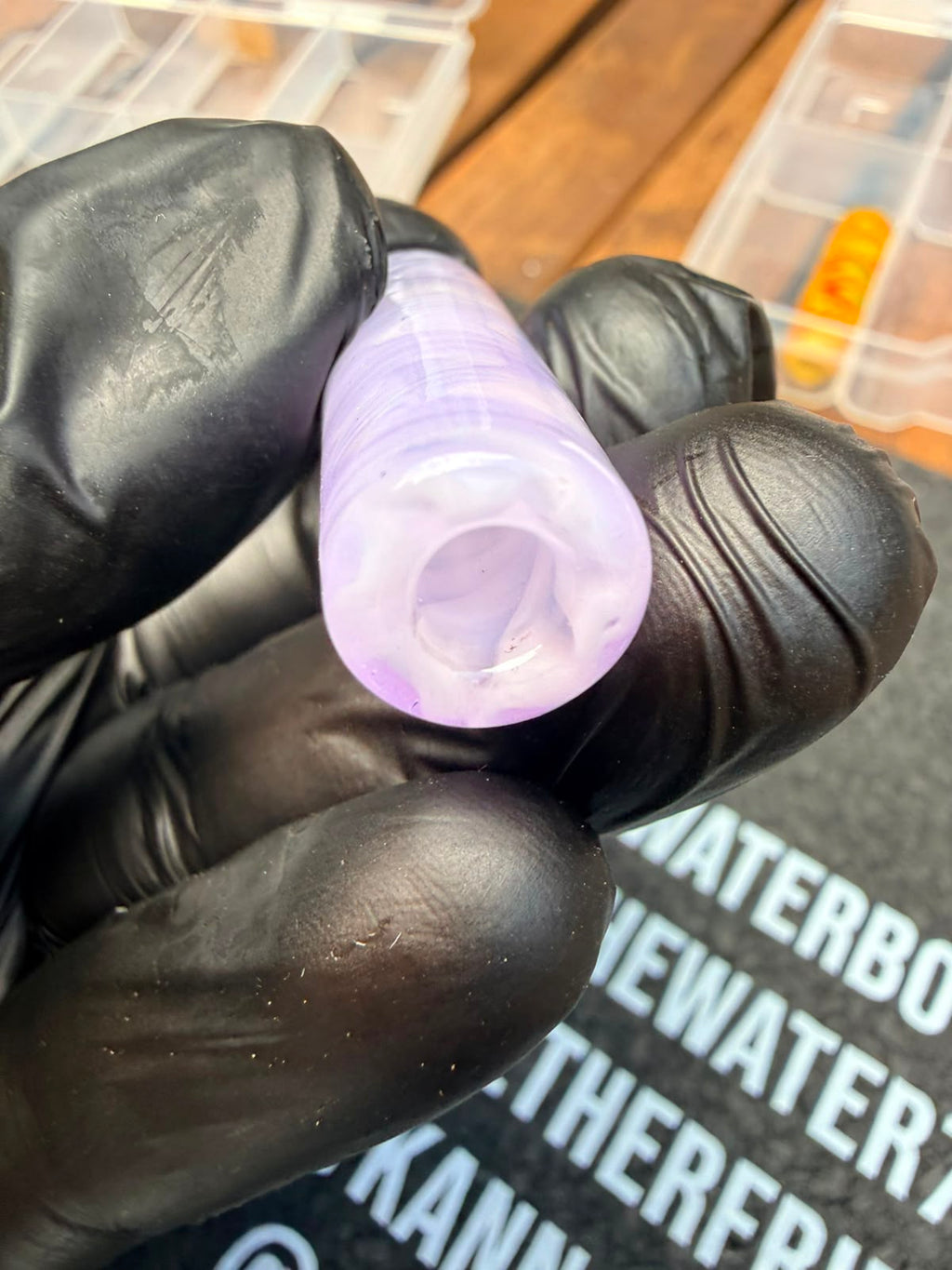 The Shack Glass - Lavender Mist Glasfilter-Tip