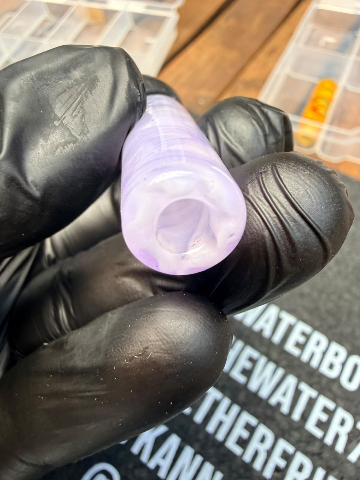 The Shack Glass - Lavender Mist Glasfilter-Tip