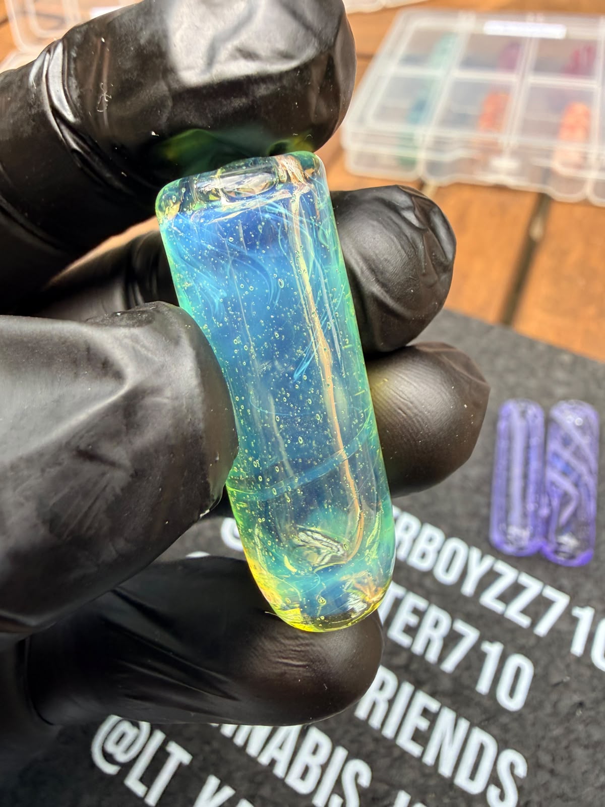 The Shack Glass – UV Reactive Filter Tip