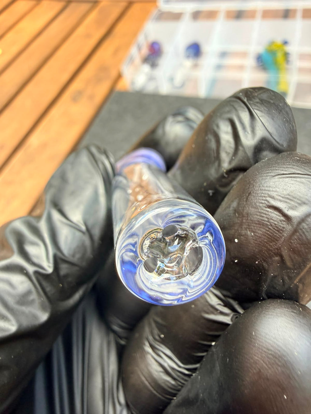 The Shack Glass – Double Pearl Filter Tip