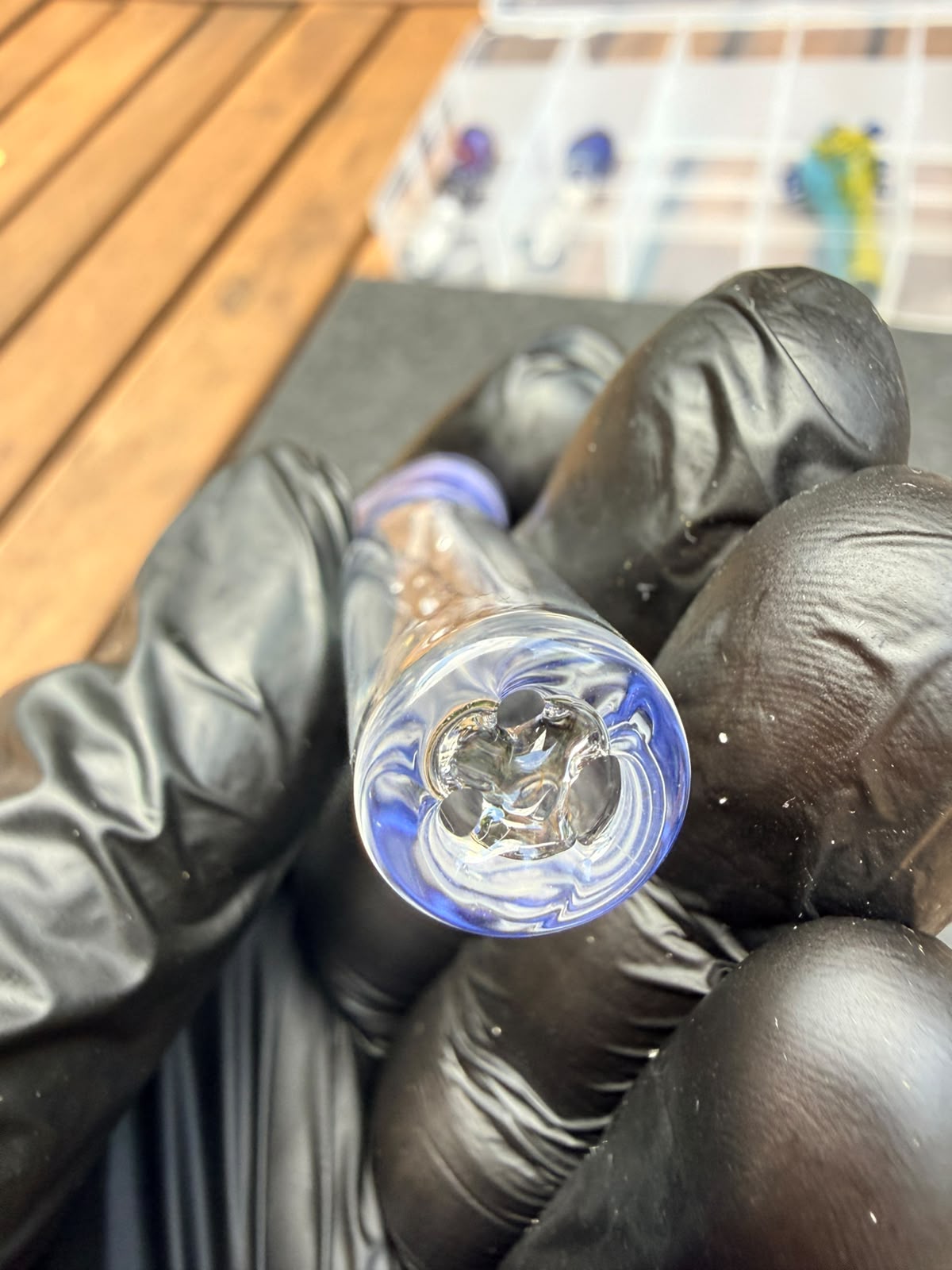 The Shack Glass – Double Pearl Filter Tip