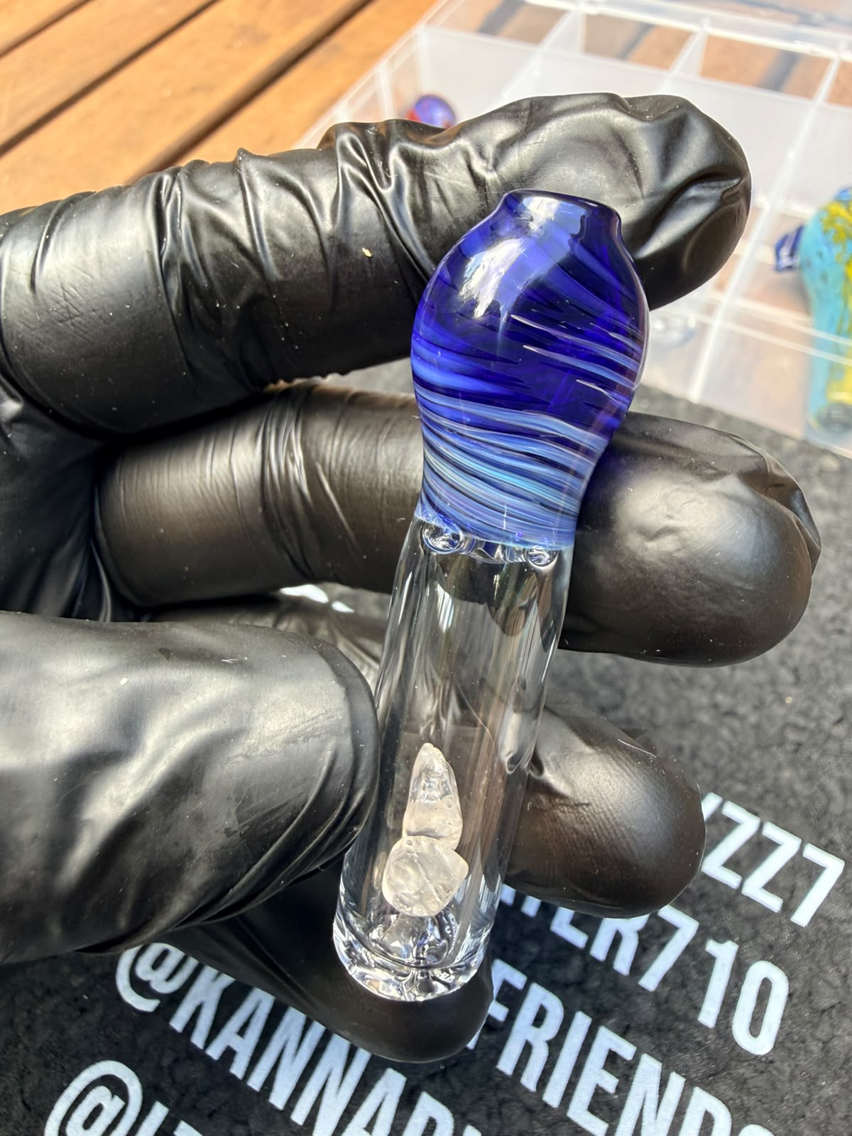 The Shackk Glass – Crystal Core Filter Tip