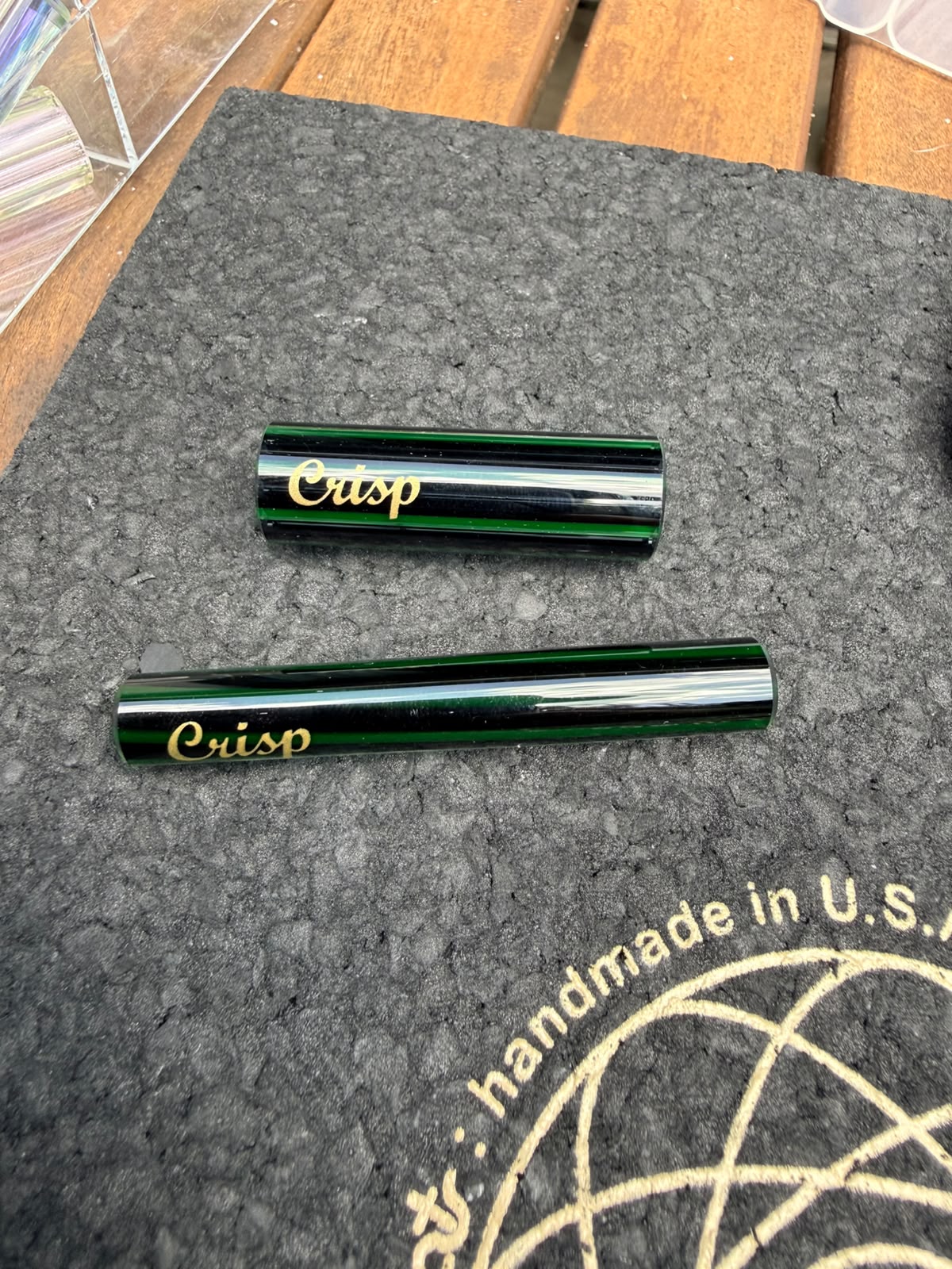 Crisp Packer + Tip Set – Black & Green UV Edition