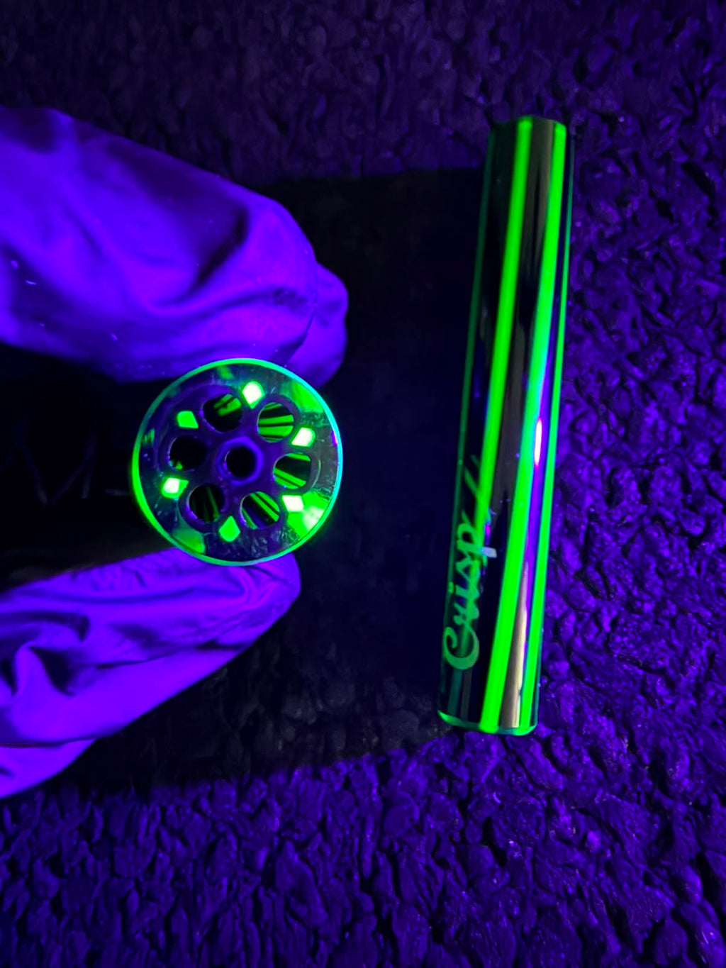 Crisp Packer + Tip Set – Black & Green UV Edition