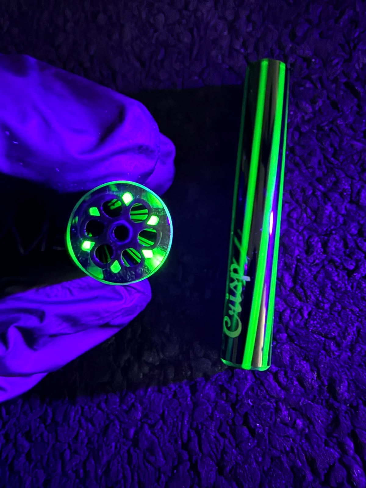Crisp Packer + Tip Set – Black & Green UV Edition