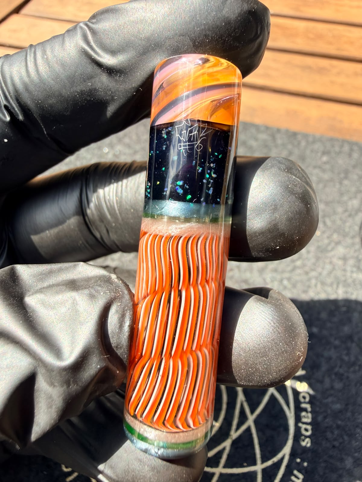 Conversion Glass Filter Tip – UV-Aktiv mit Crushed Opal