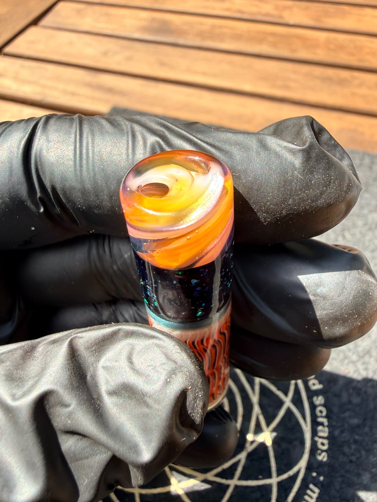 Conversion Glass Filter Tip – UV-Aktiv mit Crushed Opal