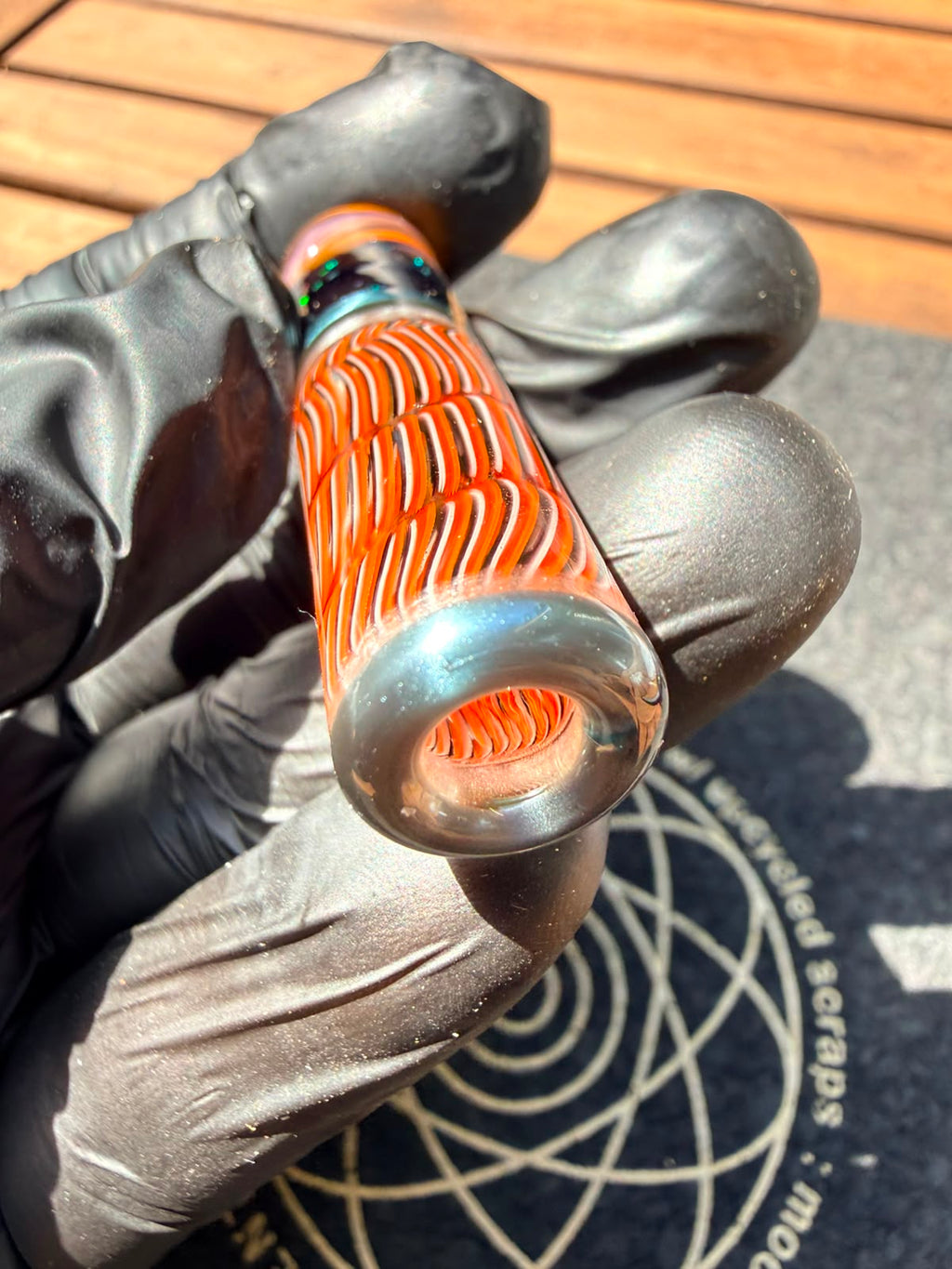 Conversion Glass Filter Tip – UV-Aktiv mit Crushed Opal