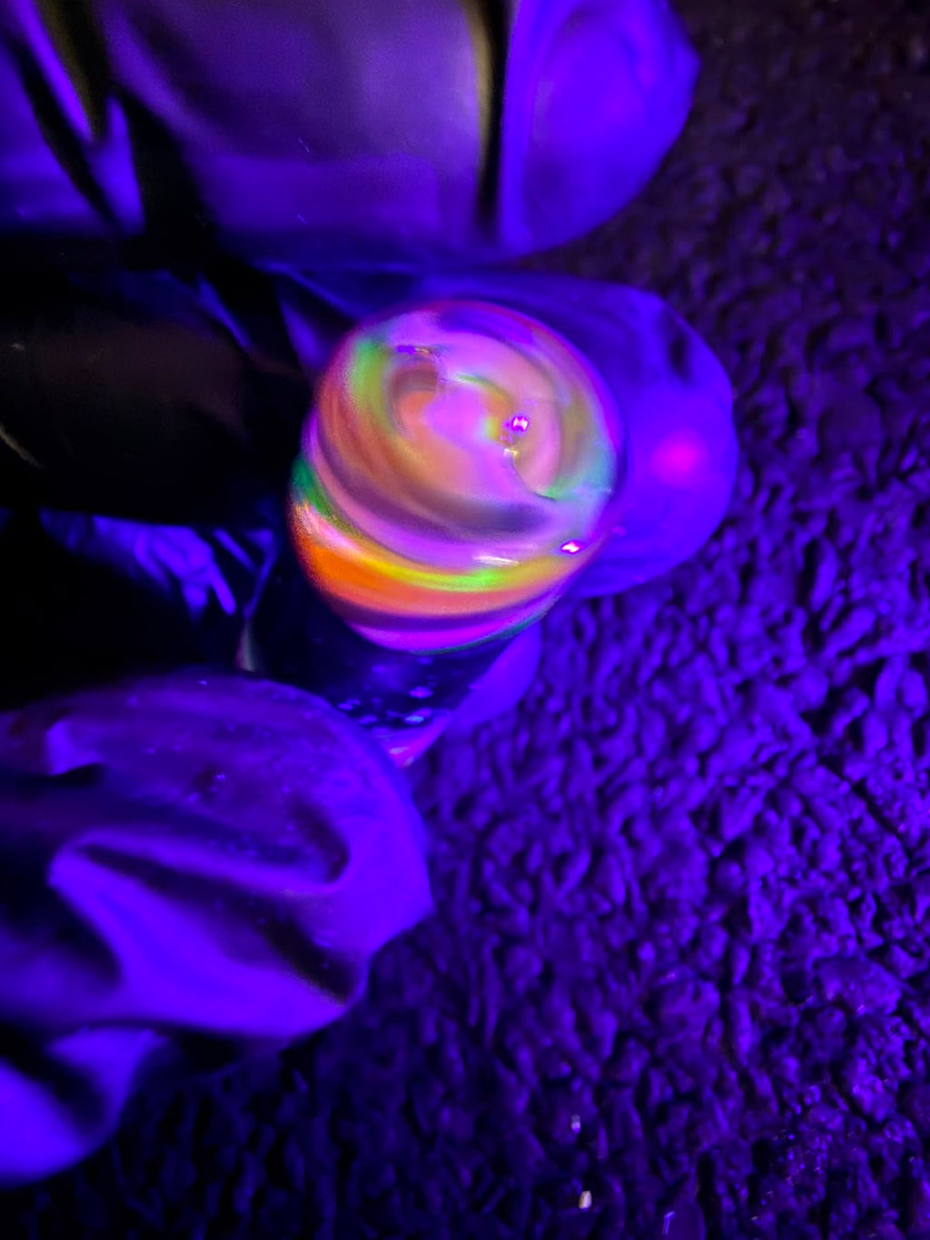 Conversion Glass Filter Tip – UV-Aktiv mit Crushed Opal