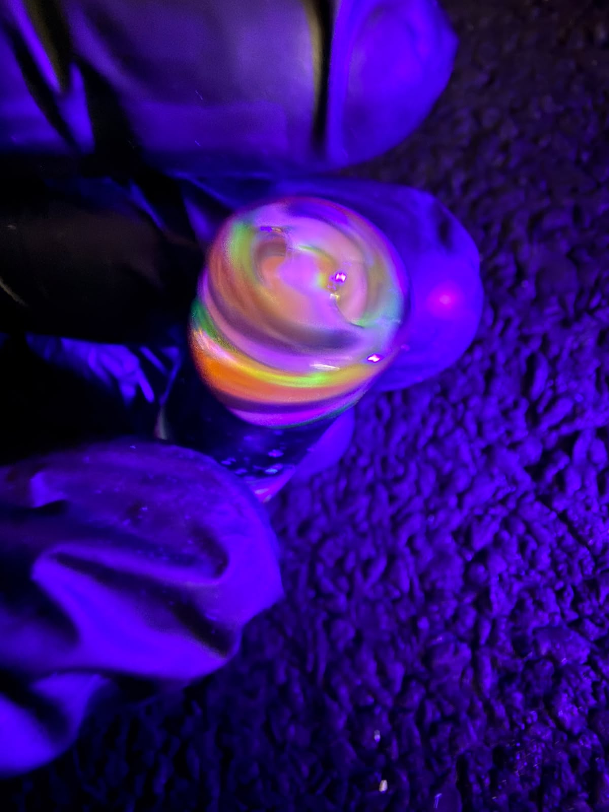 Conversion Glass Filter Tip – UV-Aktiv mit Crushed Opal