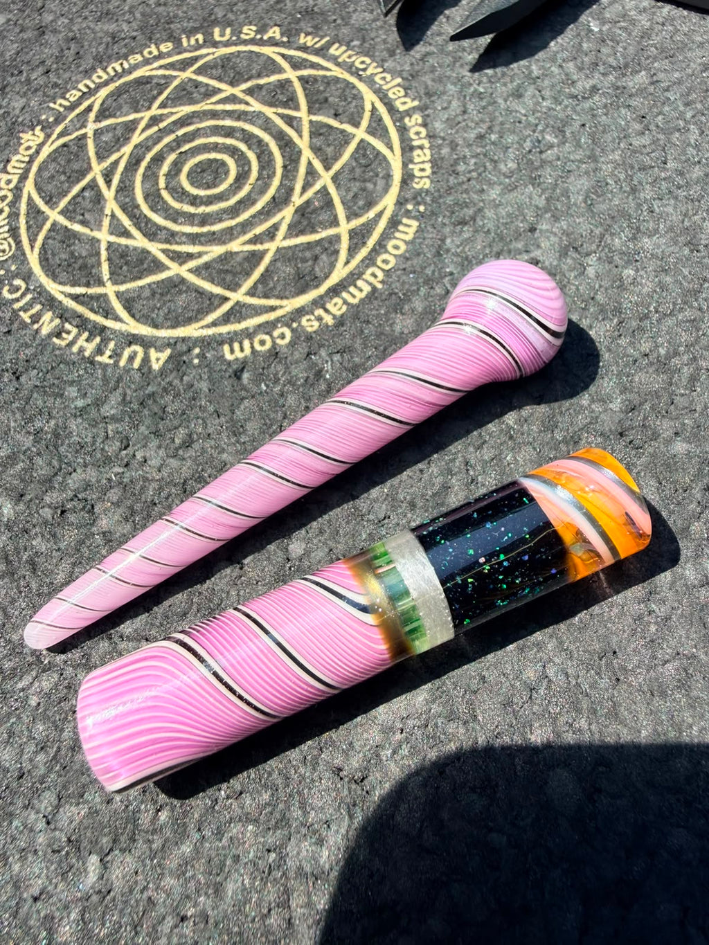 Conversion Glass Packer & Tip Set – UV-Aktiv mit Crushed Opal