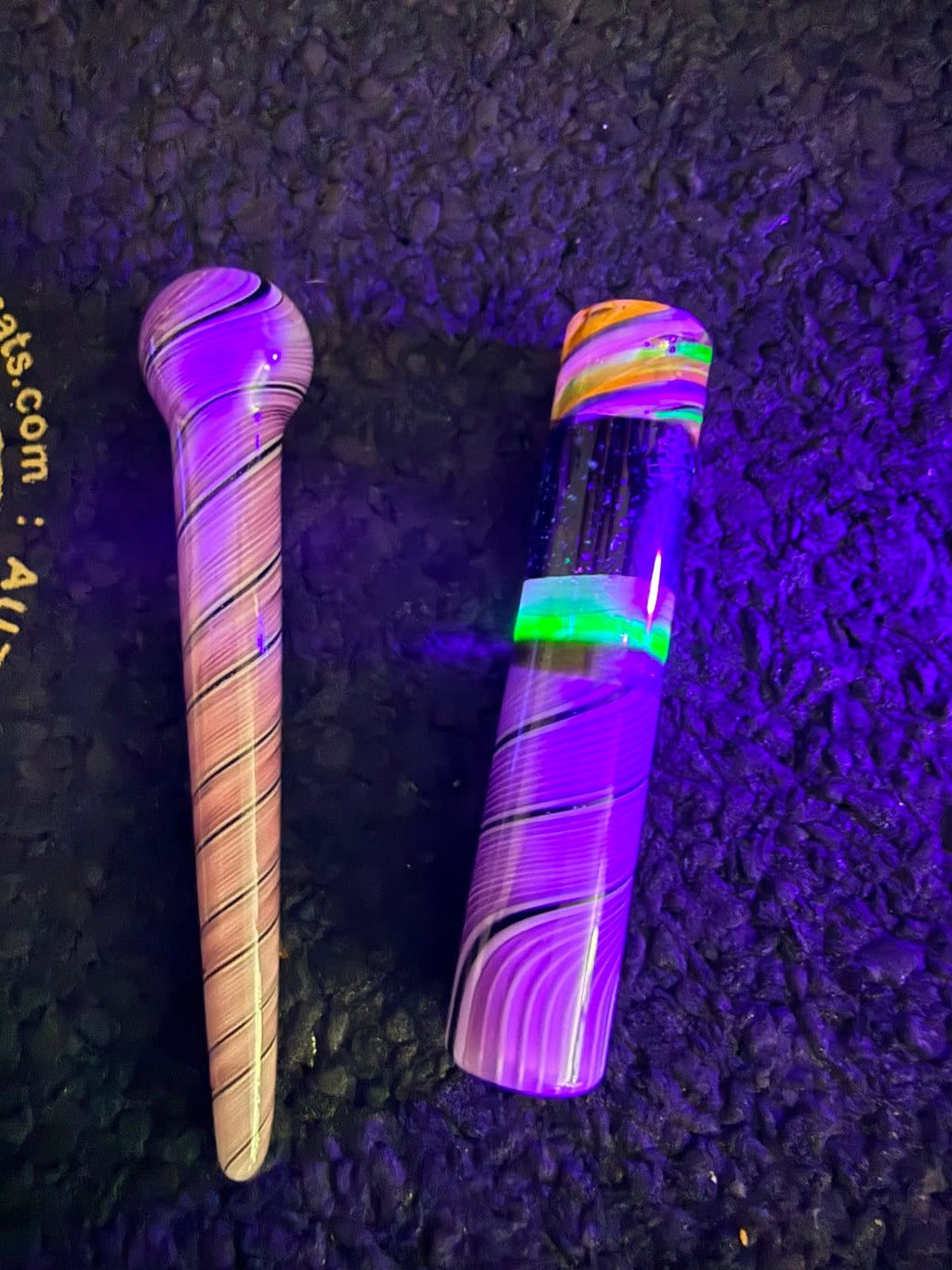 Conversion Glass Packer & Tip Set – UV-Aktiv mit Crushed Opal