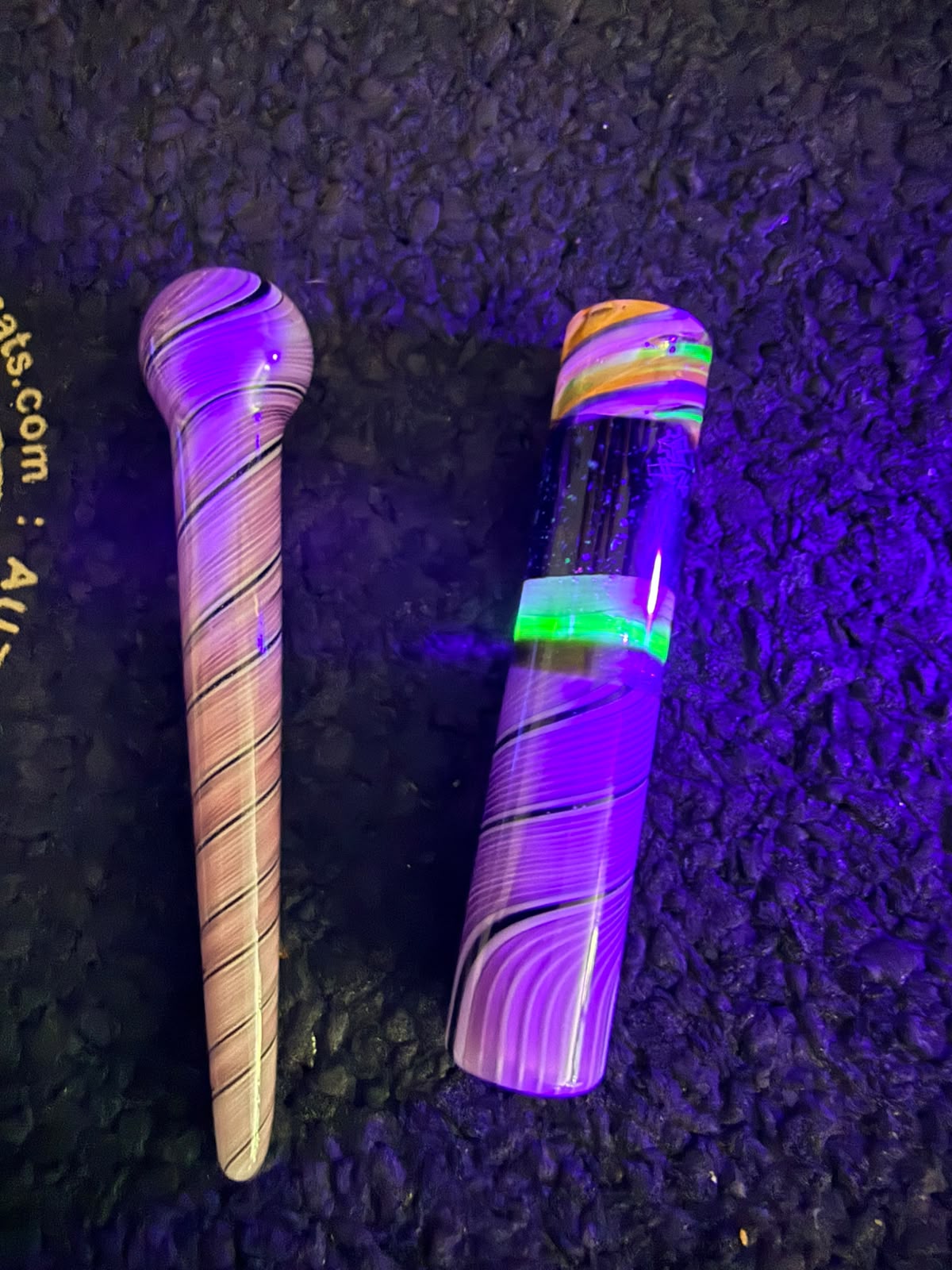 Conversion Glass Packer & Tip Set – UV-Aktiv mit Crushed Opal