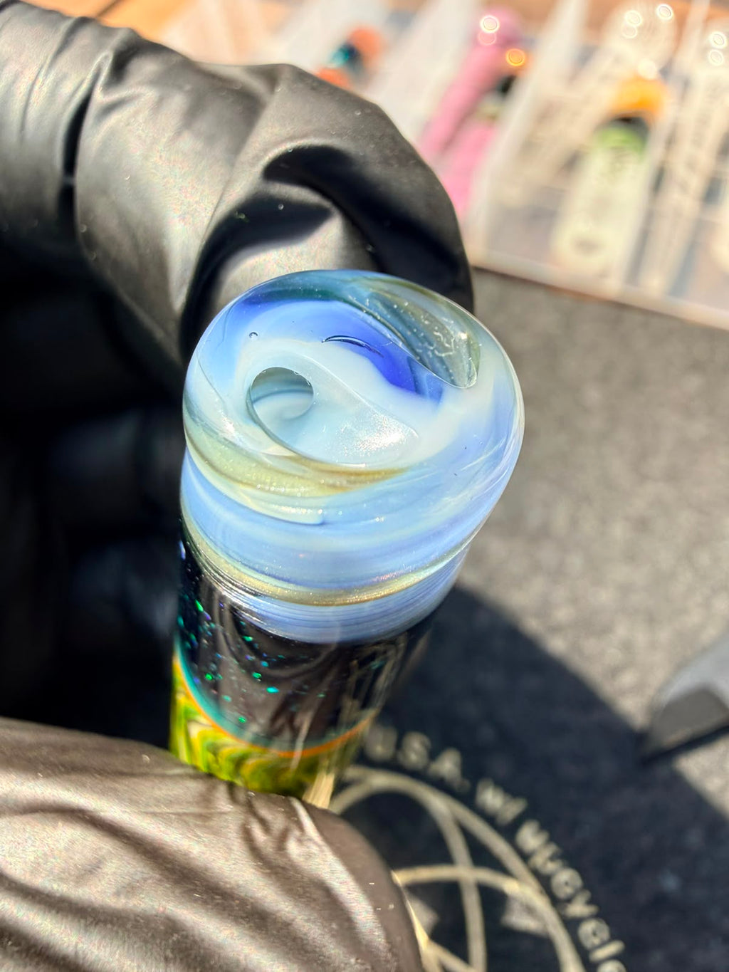 Conversion Glass Filter Tip – UV-Aktiv mit Crushed Opal