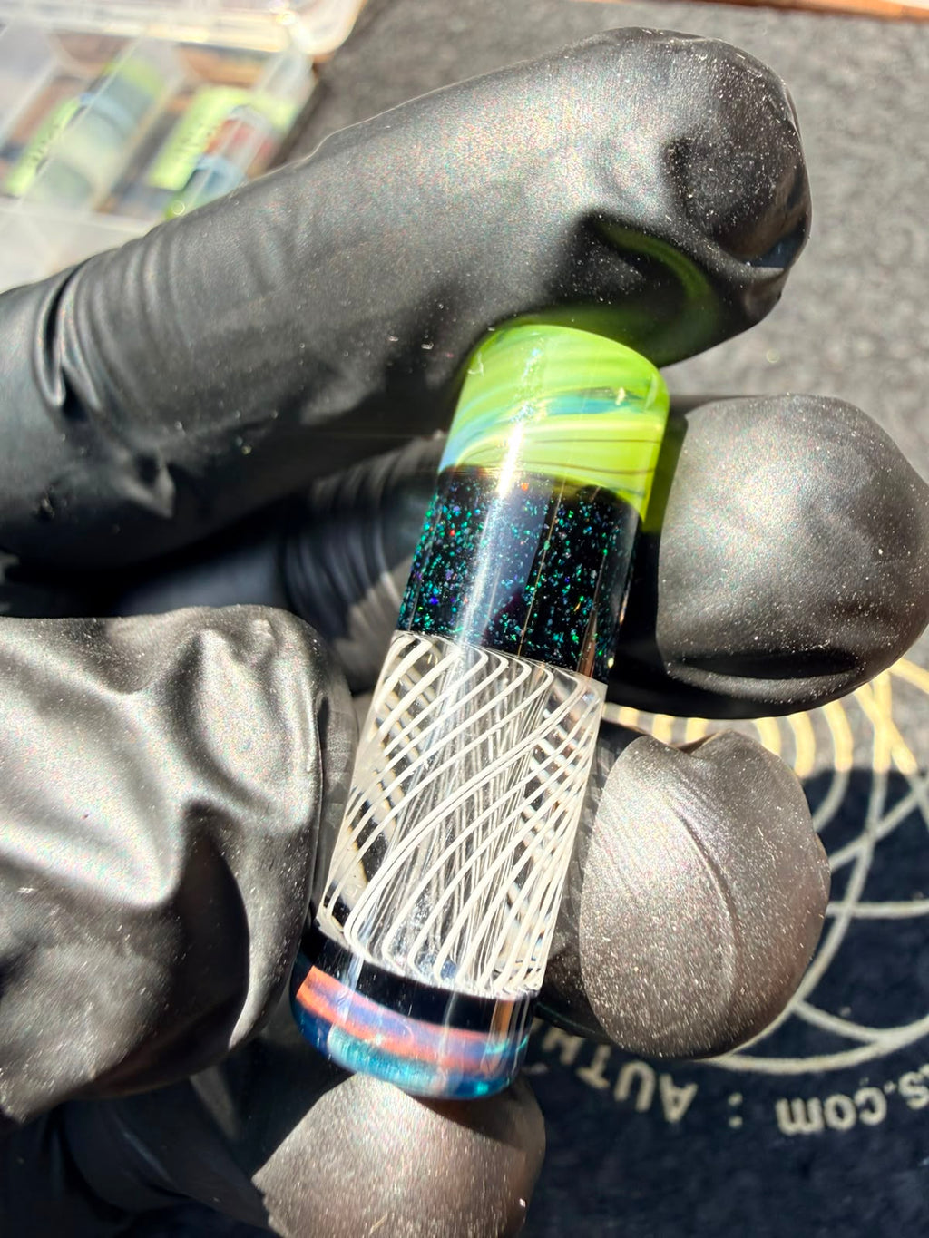 Conversion Glass Filter Tip – UV-Aktiv mit Crushed Opal