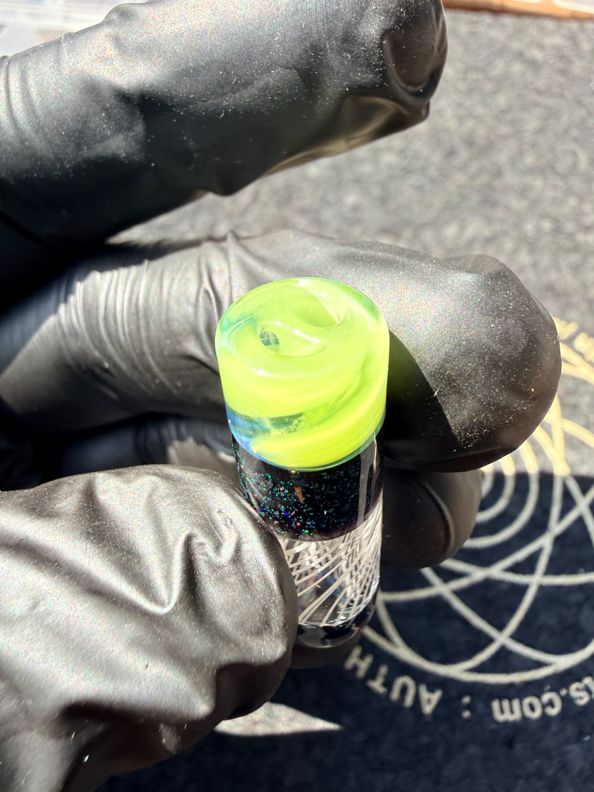 Conversion Glass Filter Tip – UV-Aktiv mit Crushed Opal