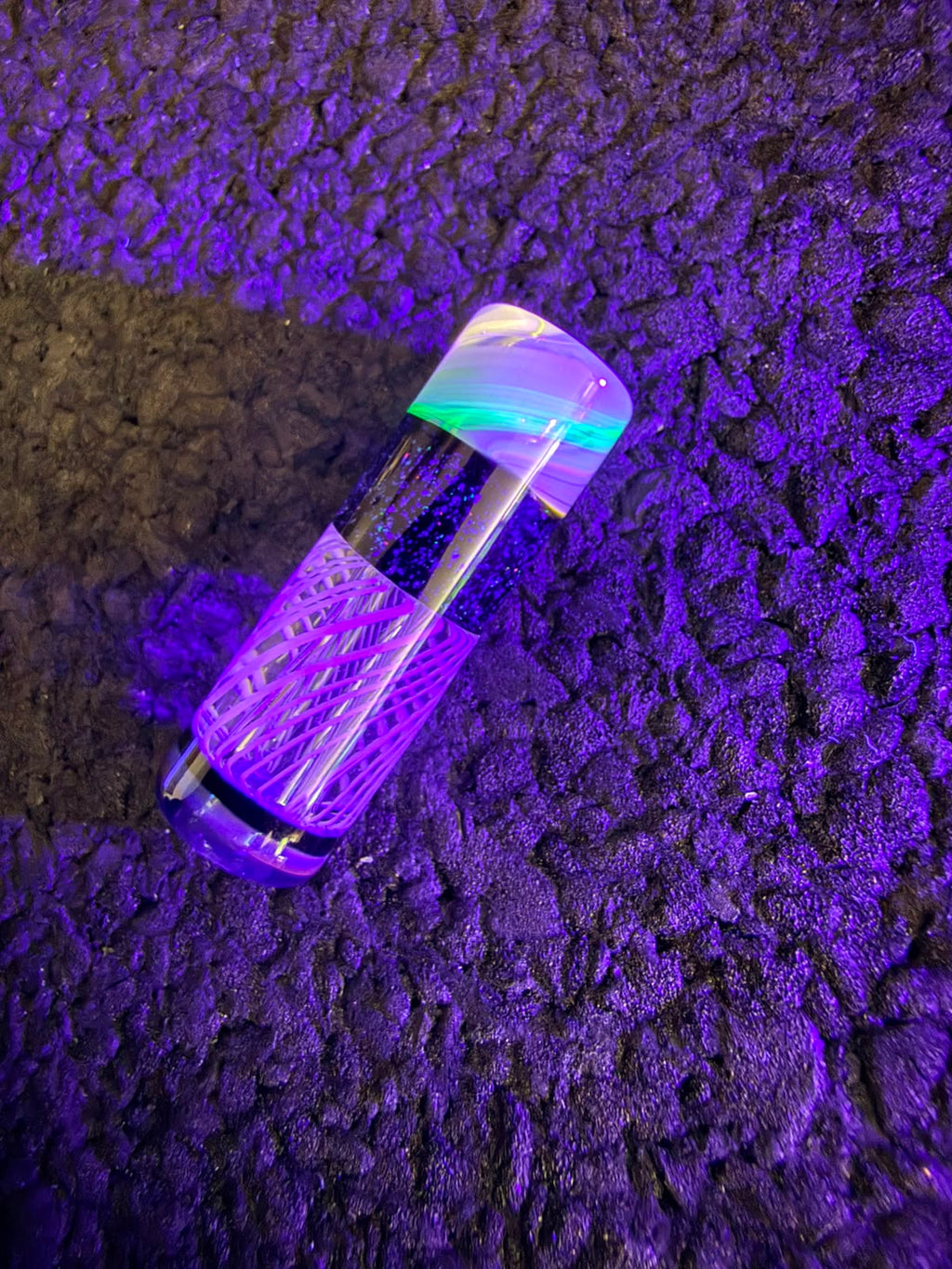 Conversion Glass Filter Tip – UV-Aktiv mit Crushed Opal