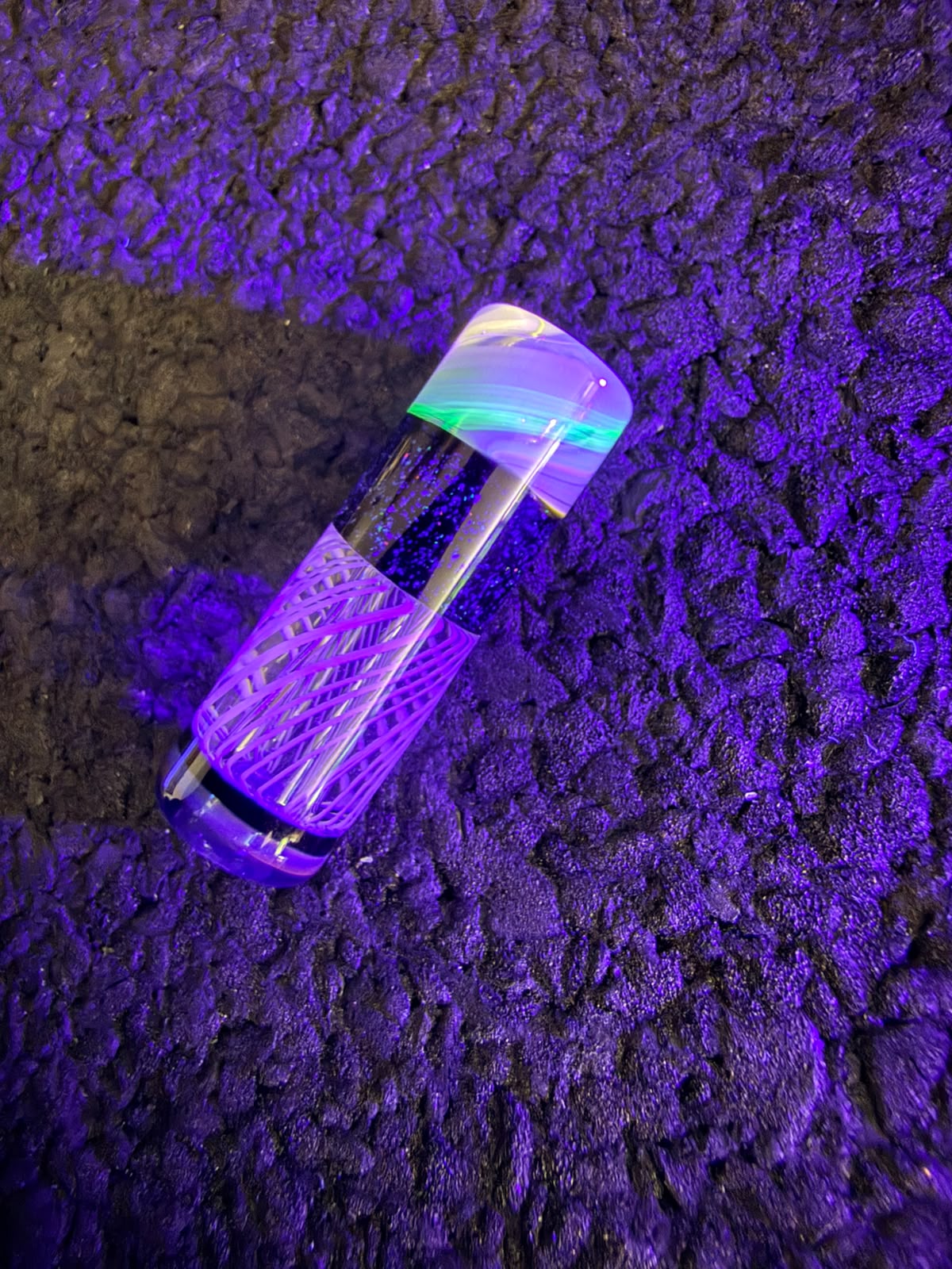 Conversion Glass Filter Tip – UV-Aktiv mit Crushed Opal