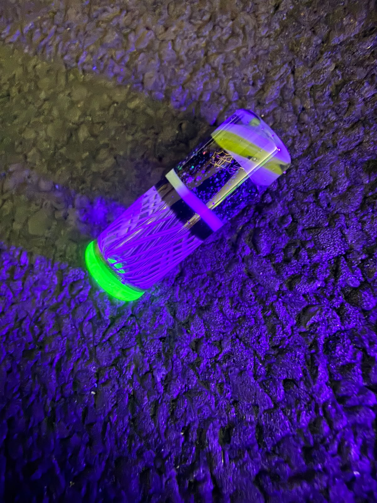 Conversion Glass Filter Tip – UV-Aktiv mit Crushed Opal