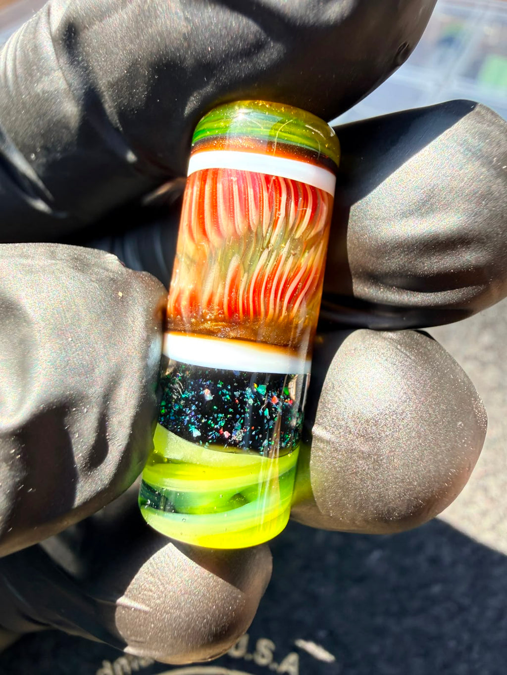 Conversion Glass Filter Tip – UV-Aktiv mit Crushed Opal
