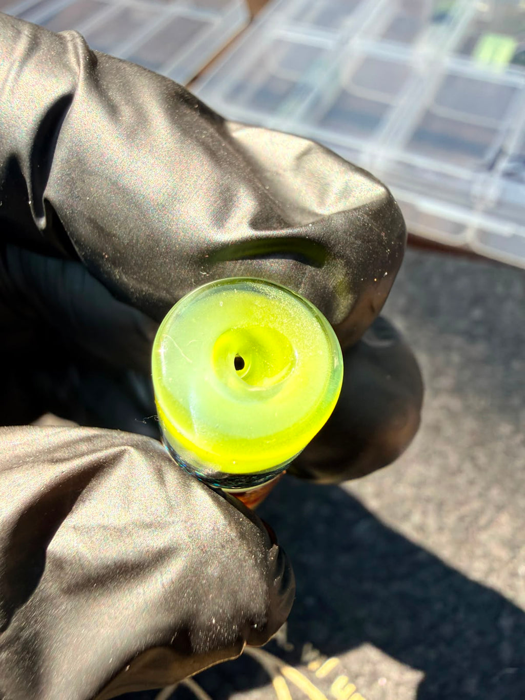 Conversion Glass Filter Tip – UV-Aktiv mit Crushed Opal